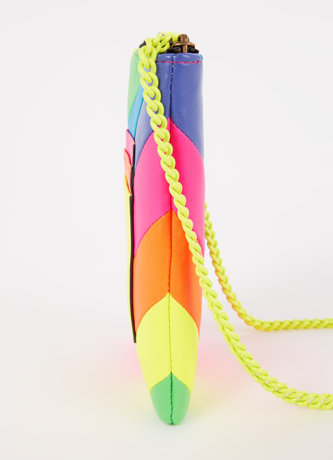 Kurt Geiger Kensington crossbody telefoonhoes van leer - detail 3 multicolor