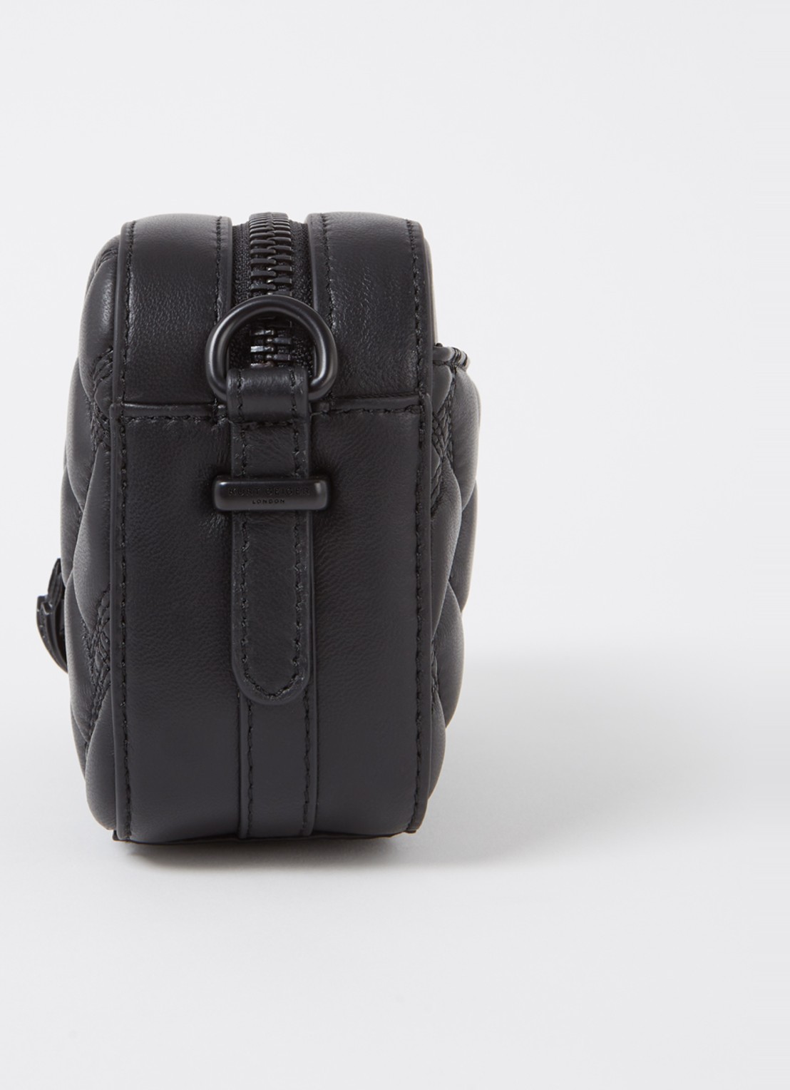 Kurt Geiger Kensington crossbodytas van quilted leer - detail 3 zwart