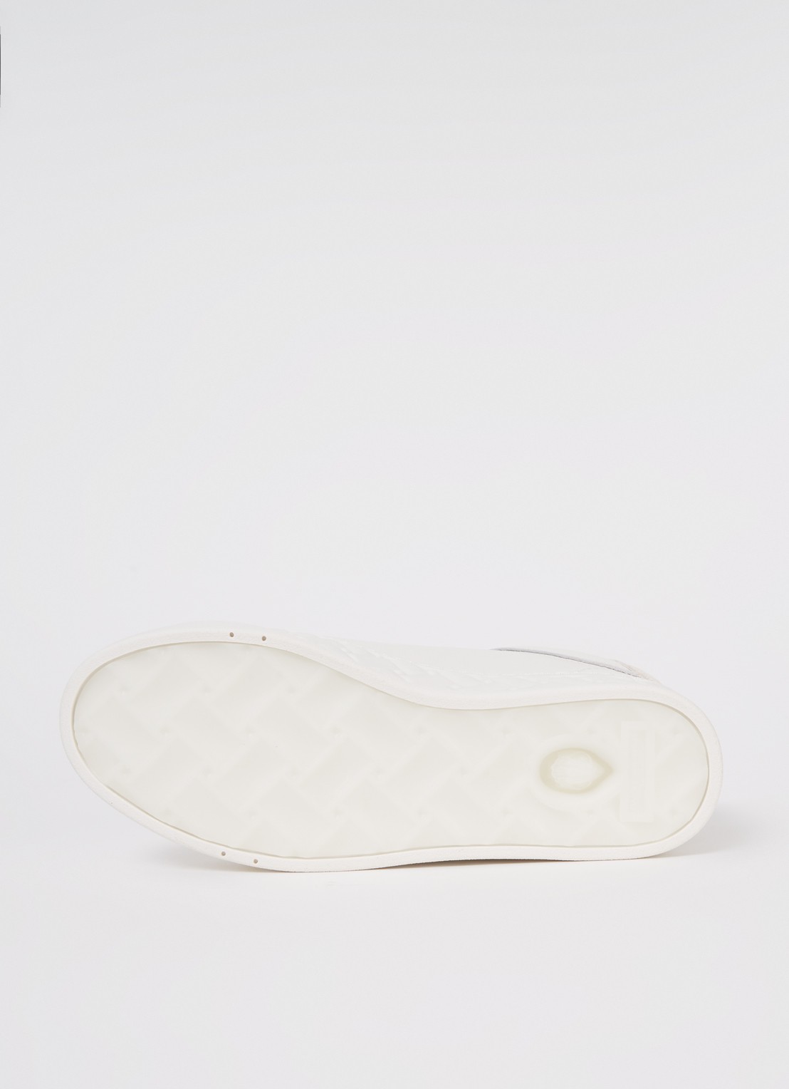 Kurt Geiger Kensington Cupsole sneaker van leer - detail 5 gebroken wit