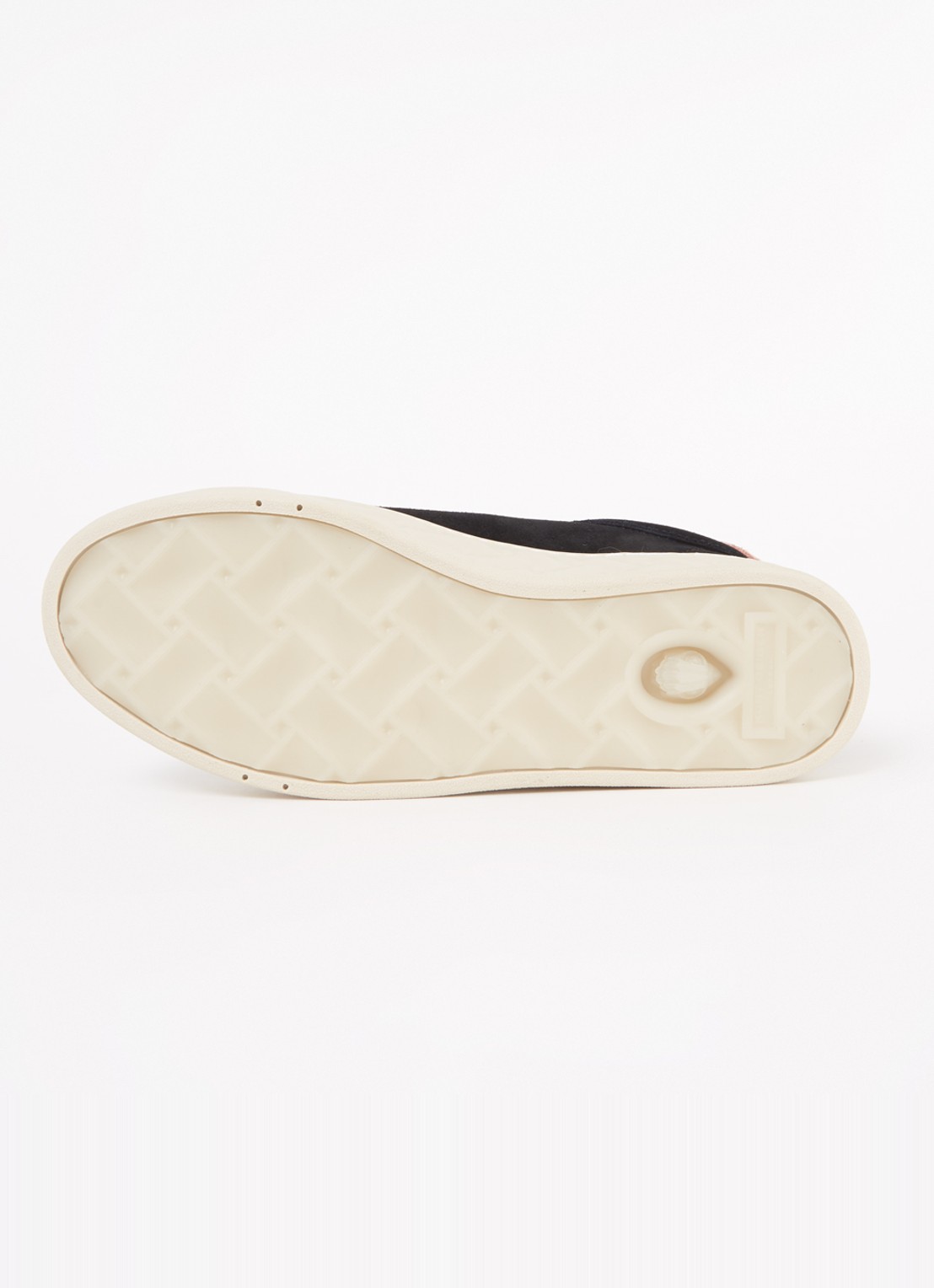 Kurt Geiger Kensington Cupsole sneaker van leer - detail 5 zwart