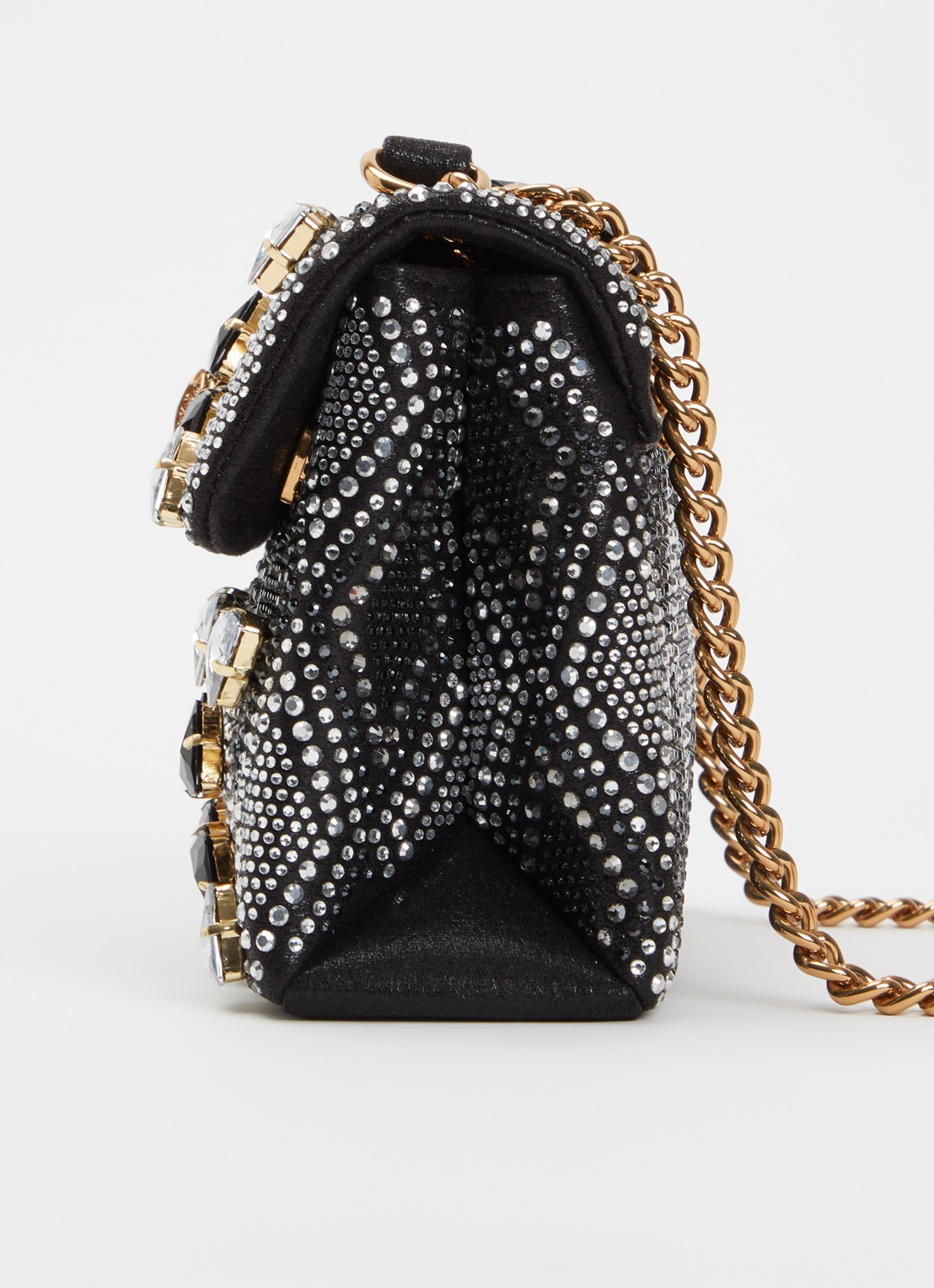 Kurt Geiger Kensington Medium schoudertas met verstelbare schouderriem - detail 3 zwart