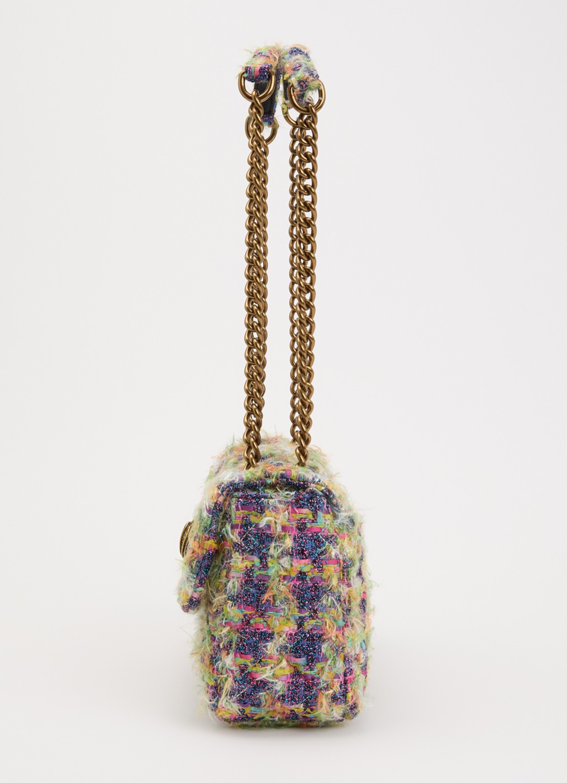 Kurt Geiger Kensington schoudertas met tweed-look en strass - detail 5 multicolor