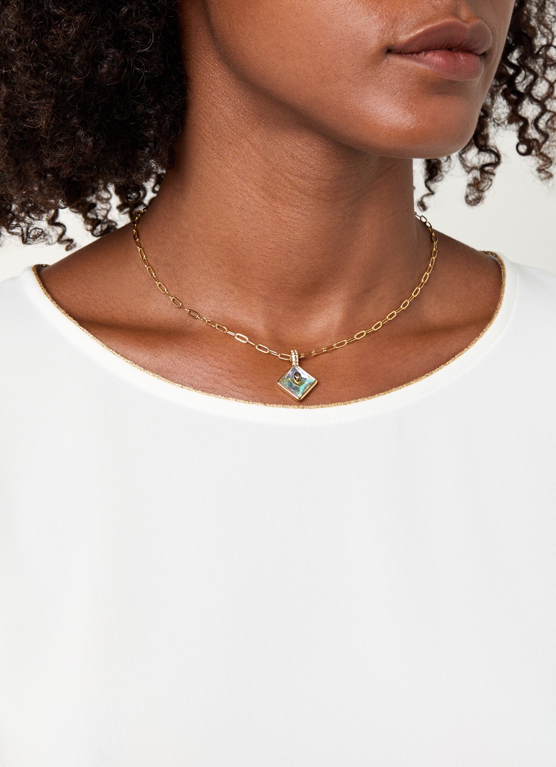 Kurt Geiger Ketting met hanger - voorkant 5 multicolor