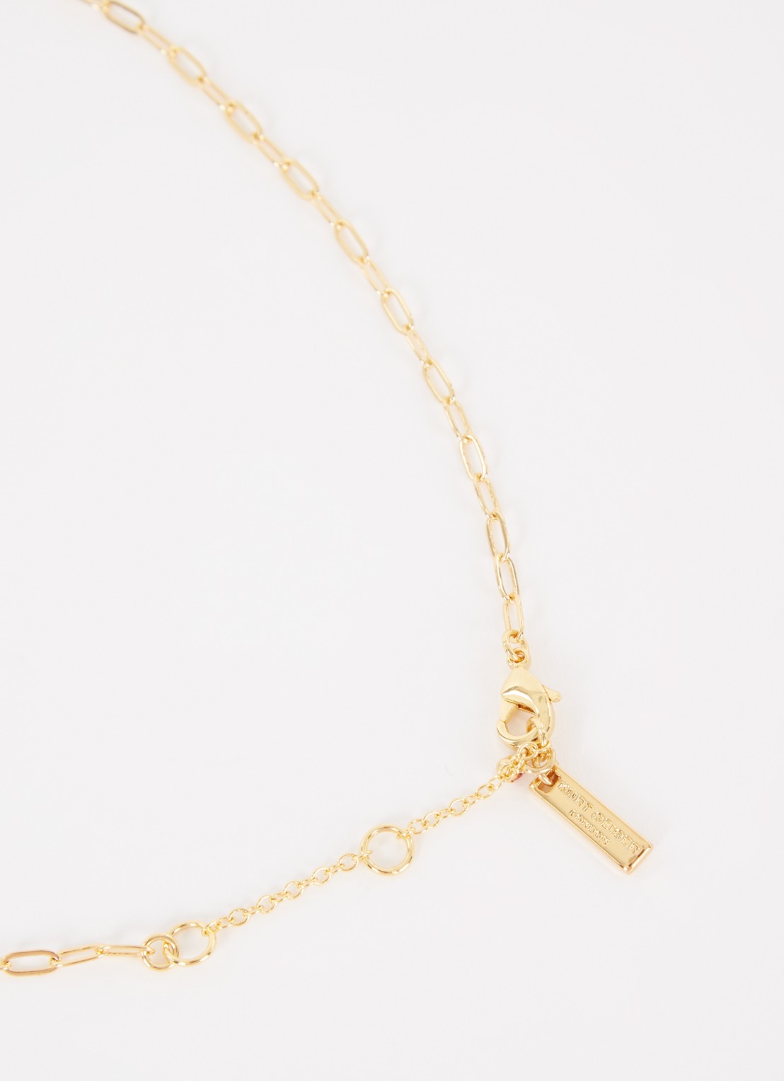 Kurt Geiger Ketting met hanger - detail roze