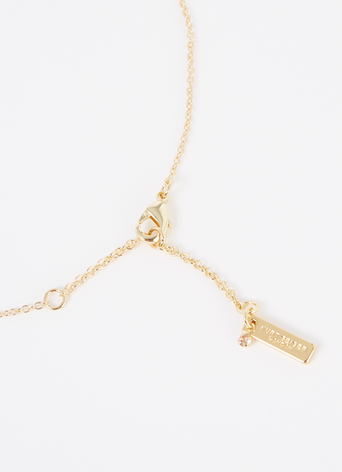 Kurt Geiger Ketting met hanger - detail 2 turquoise