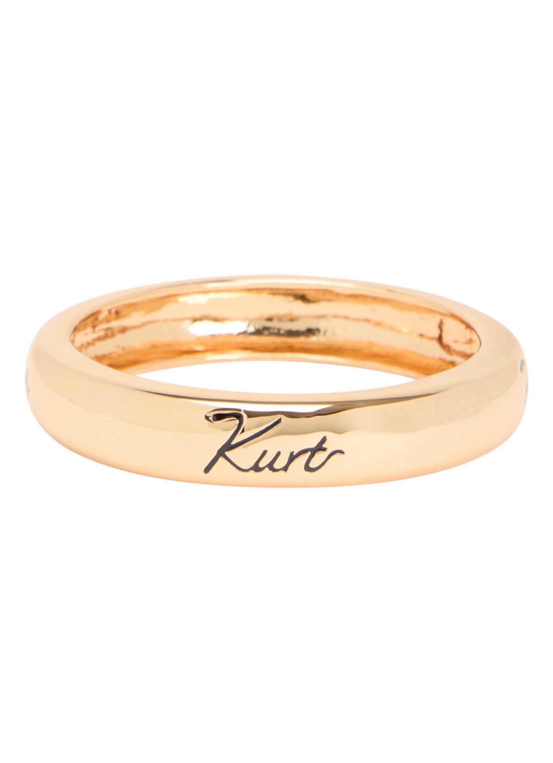 Kurt Geiger Kurt bangle - voorkant 2 goud