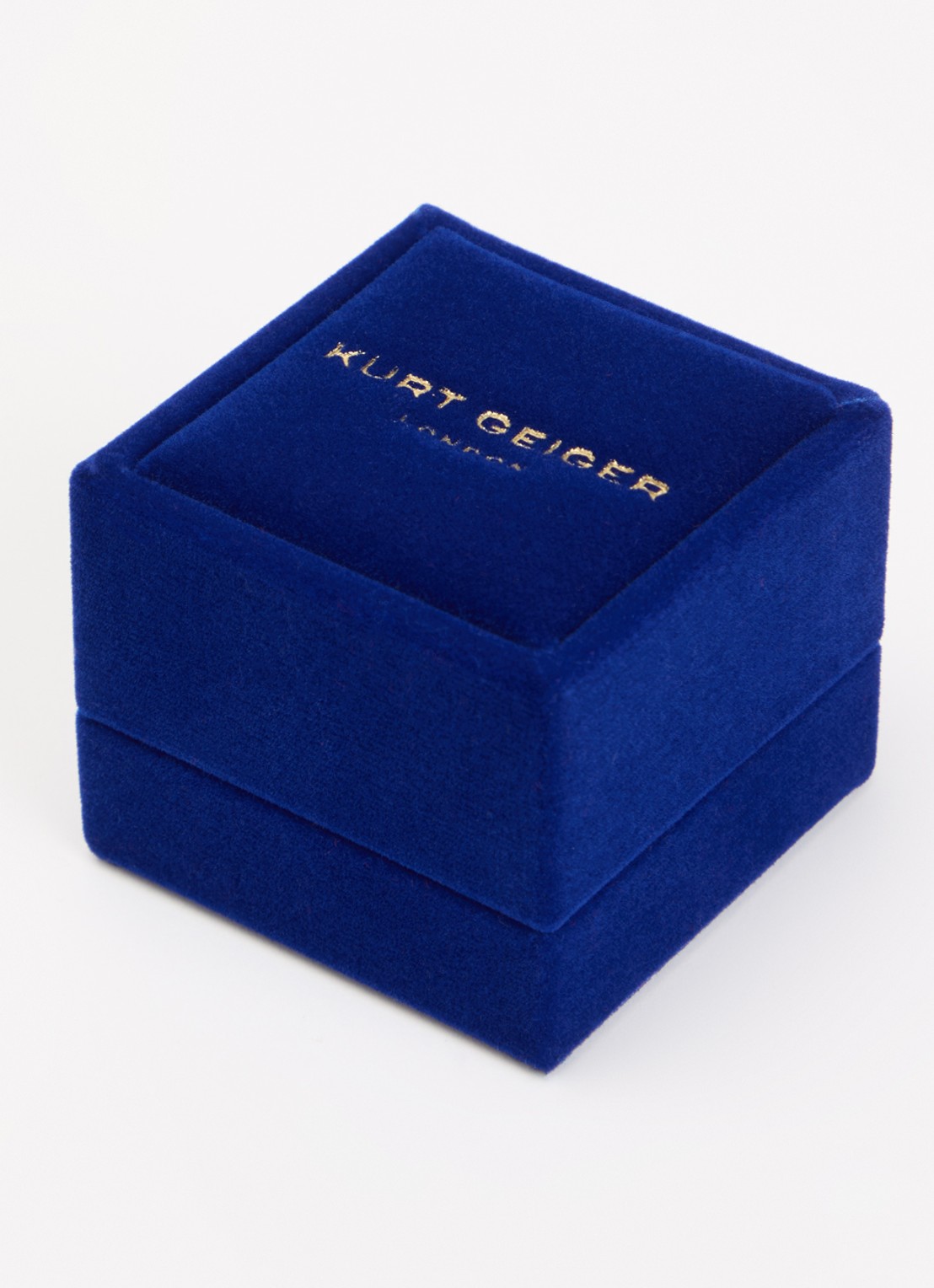 Kurt Geiger Mansion ring met kristal - detail 2 goud