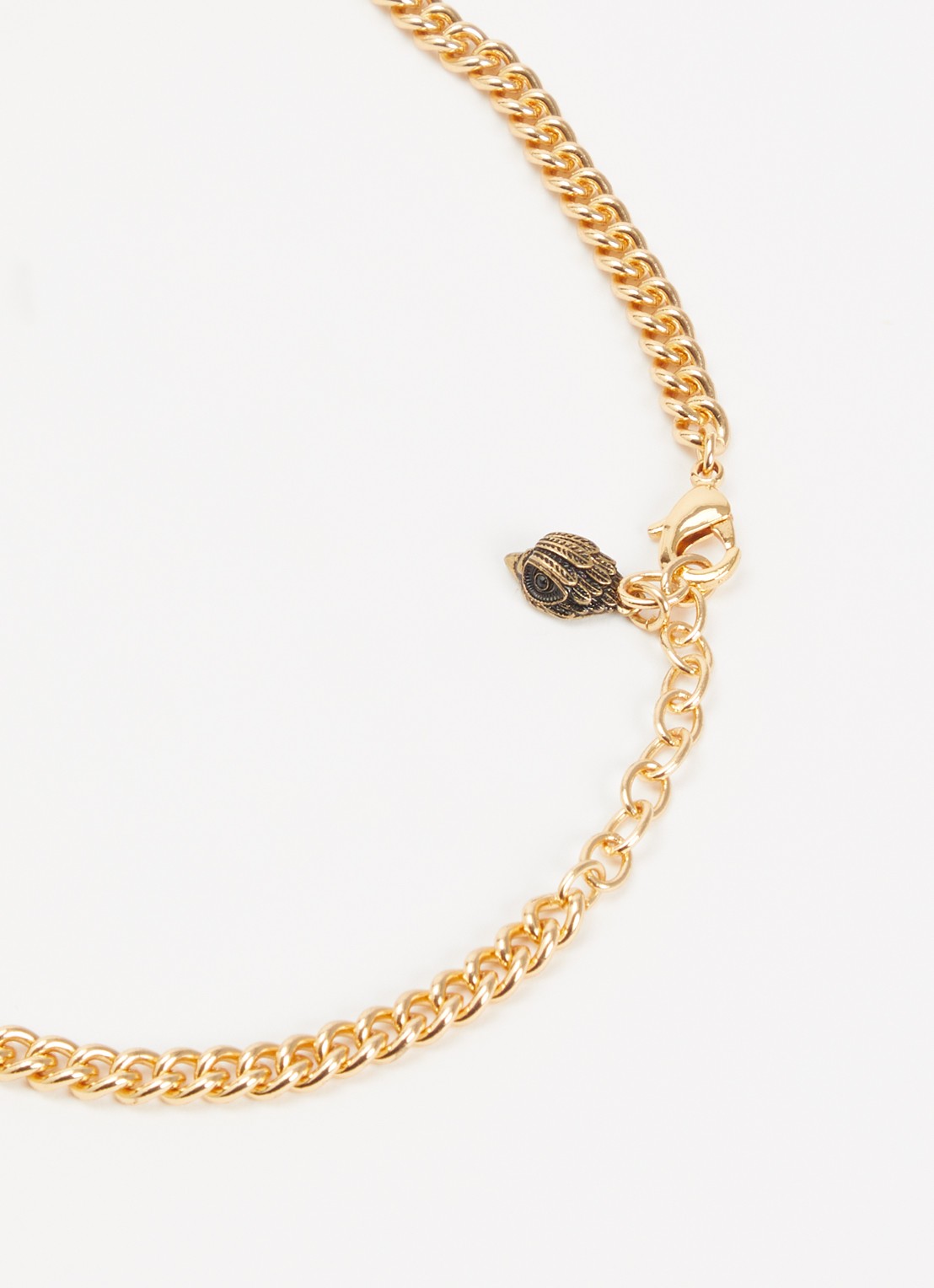 Kurt Geiger Mixed Gem ketting met hanger - detail 2 goud