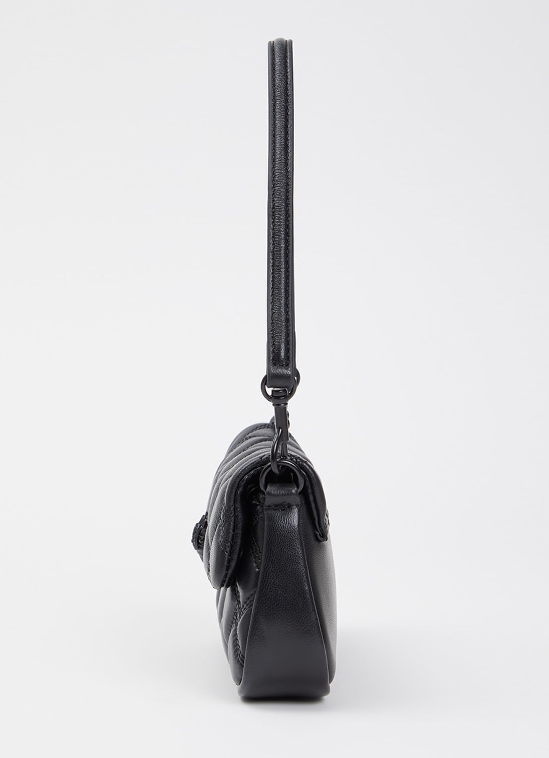Kurt Geiger Pickle Drench schoudertas van quilted lamsleer - detail 4 zwart