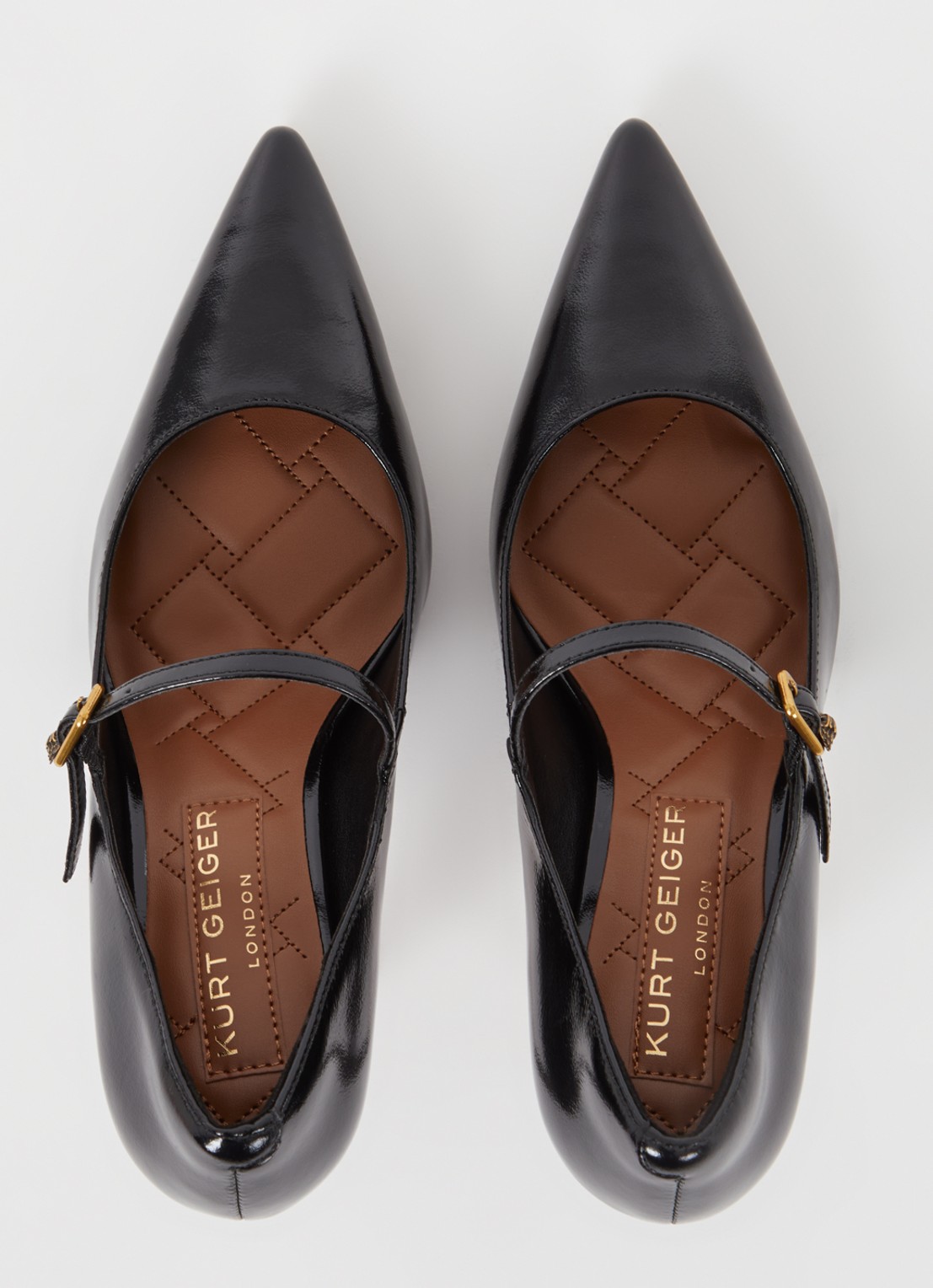 Kurt Geiger Regent pump met gespdetail - detail 2 zwart