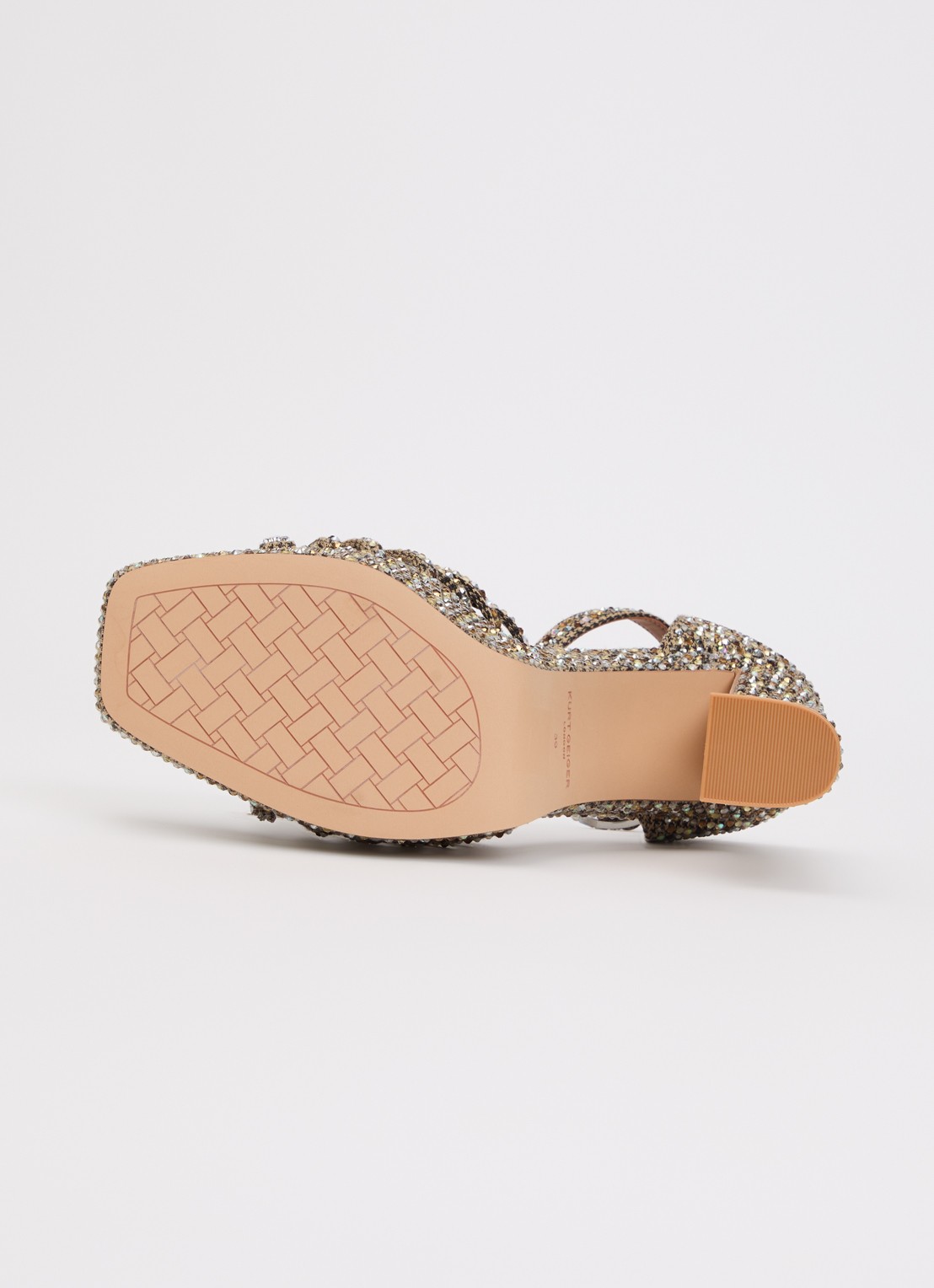 Kurt Geiger Sandalette met strass - detail 5 beige