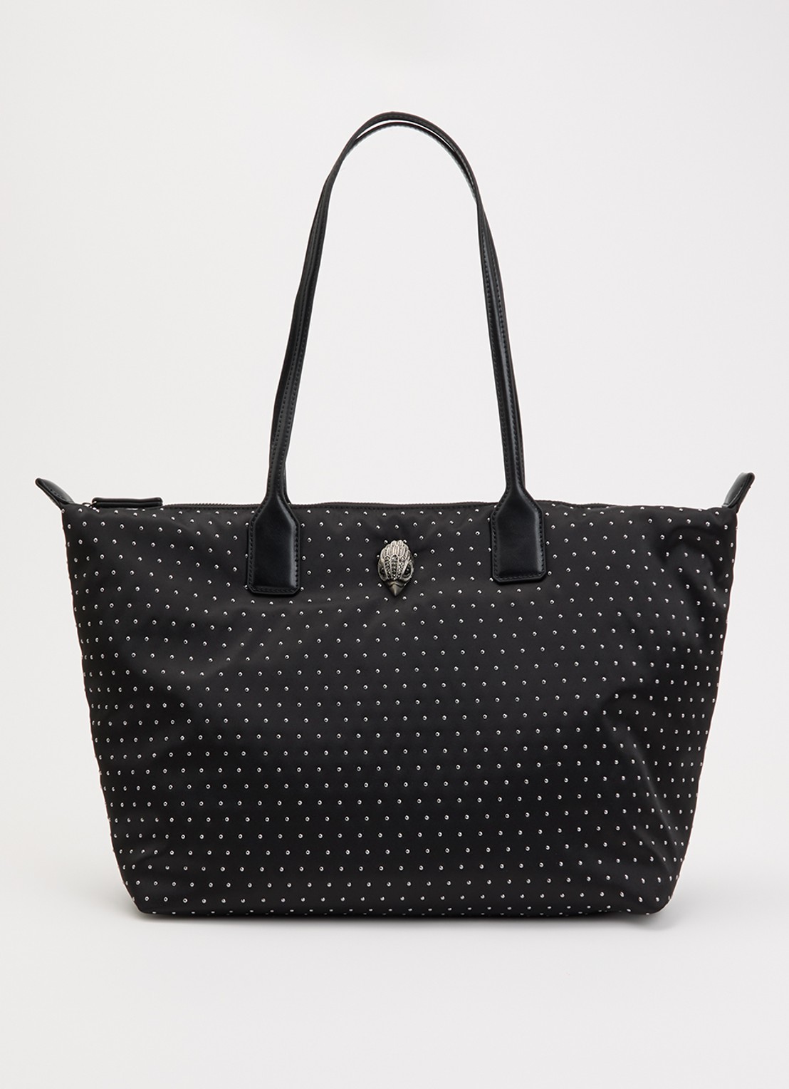 Kurt Geiger Shopper met studs - voorkant 5 zwart