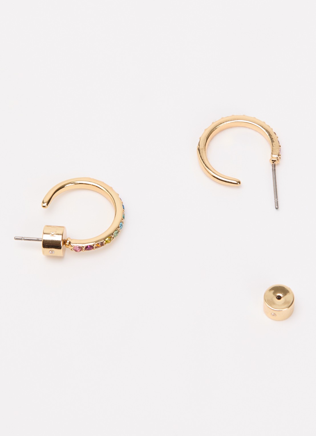 Kurt Geiger Small Crystal oorstekers met kristal - detail 3 goud