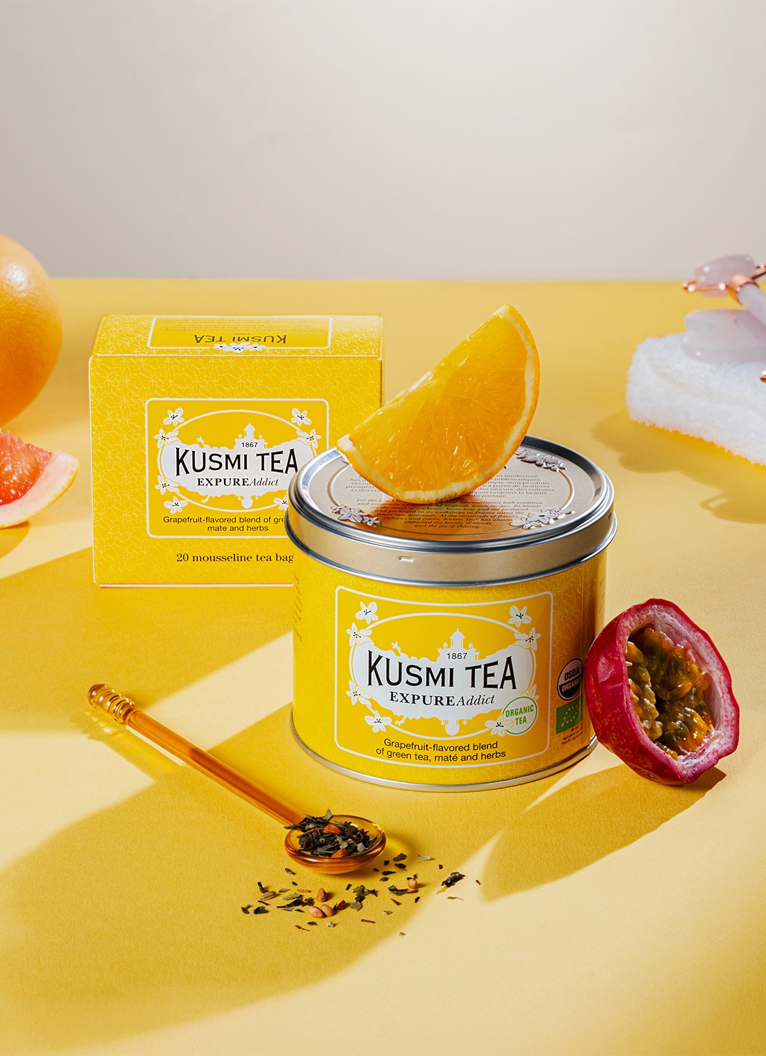 Kusmi Tea BB Detox losse thee 100 gram - voorkant 2 undefined