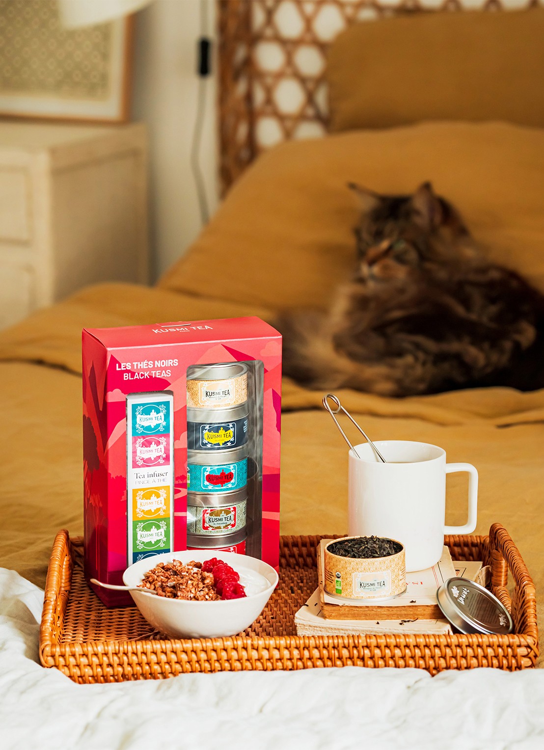 Kusmi Tea  Black Teas theeset met losse thee 5 x 20 gram - detail undefined