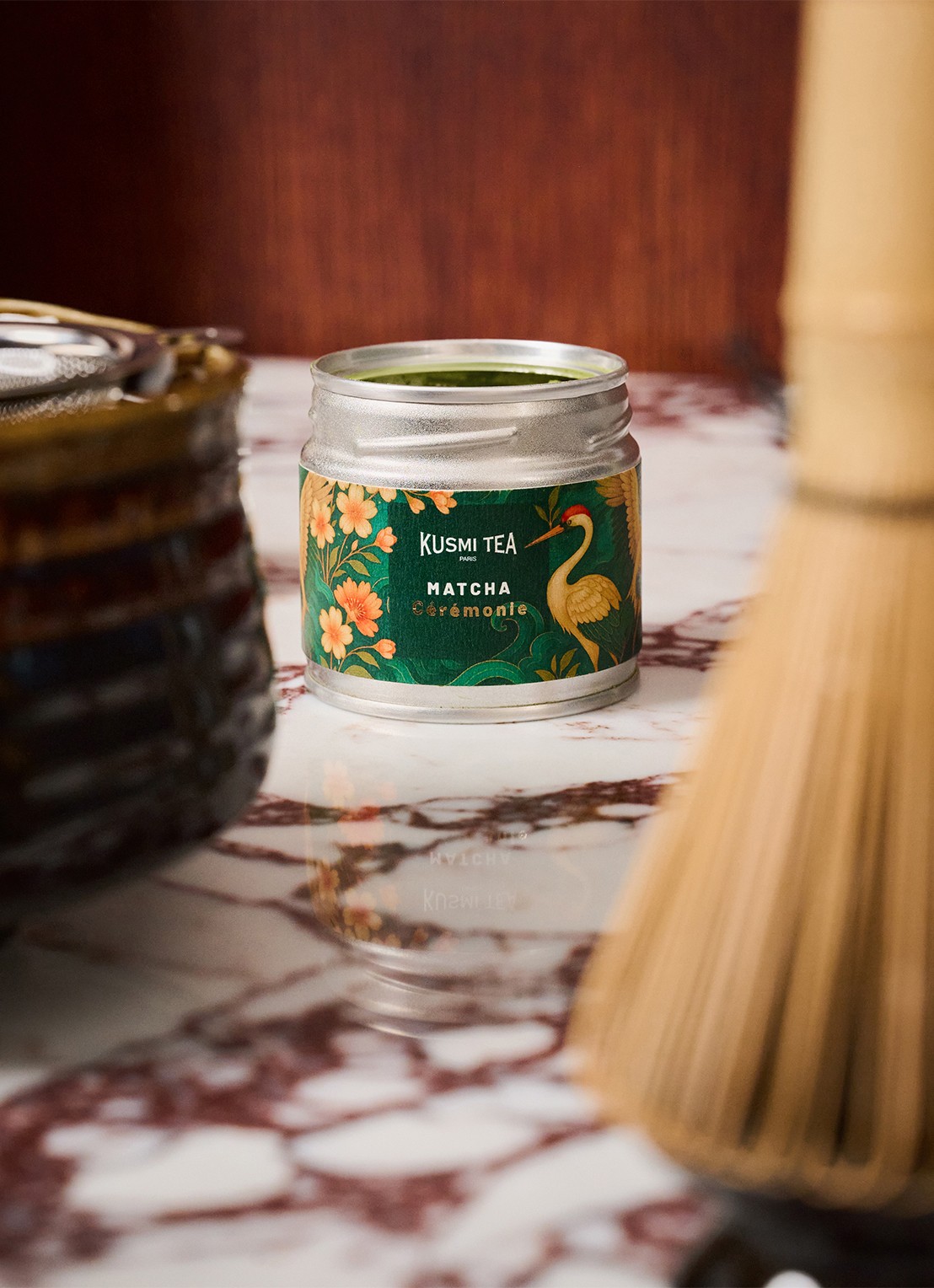 Kusmi Tea Ceremonial Matcha 30 gram - detail 3 beige