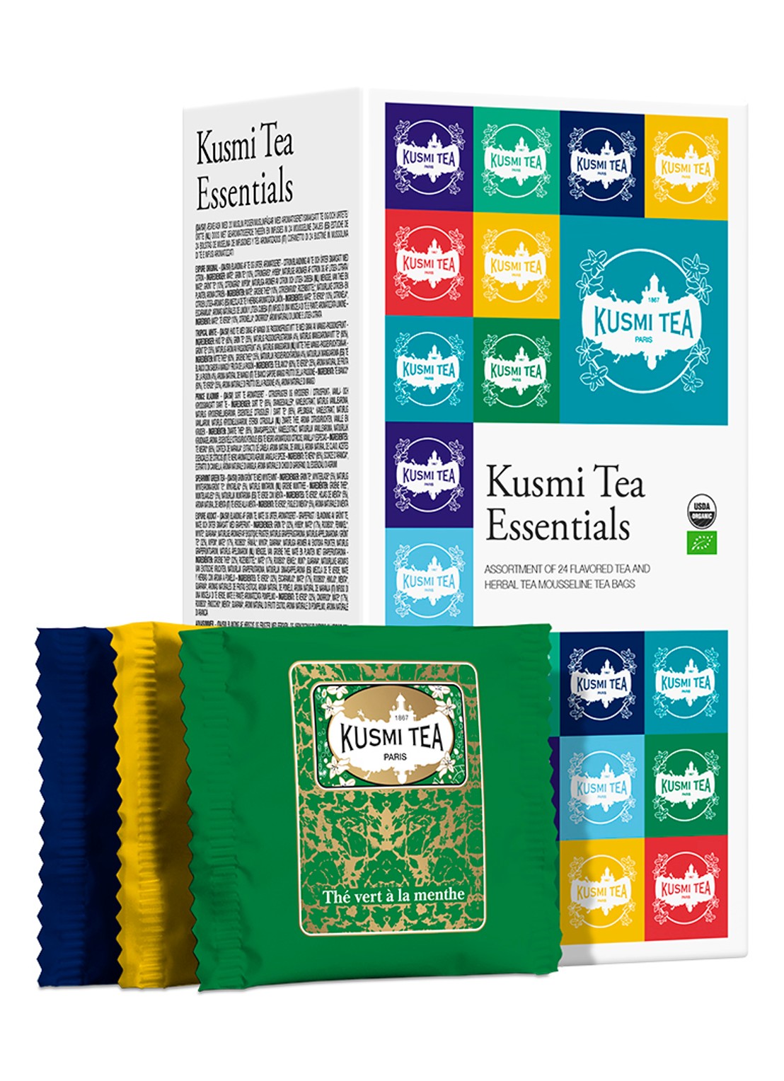 Kusmi Tea De Essentials Box theezakjes 24 stuks - voorkant 6 undefined
