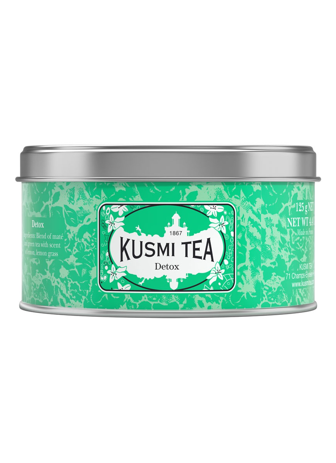 Kusmi Tea Detox losse thee 125 gram - voorkant undefined