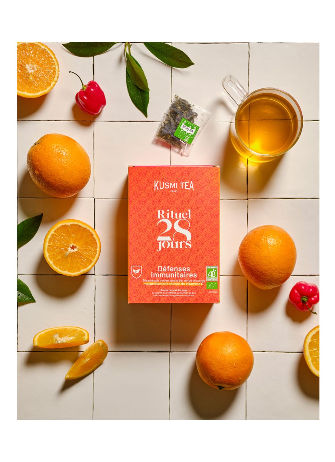 Kusmi Tea Immune Defense thee 28 stuks - detail 3 undefined
