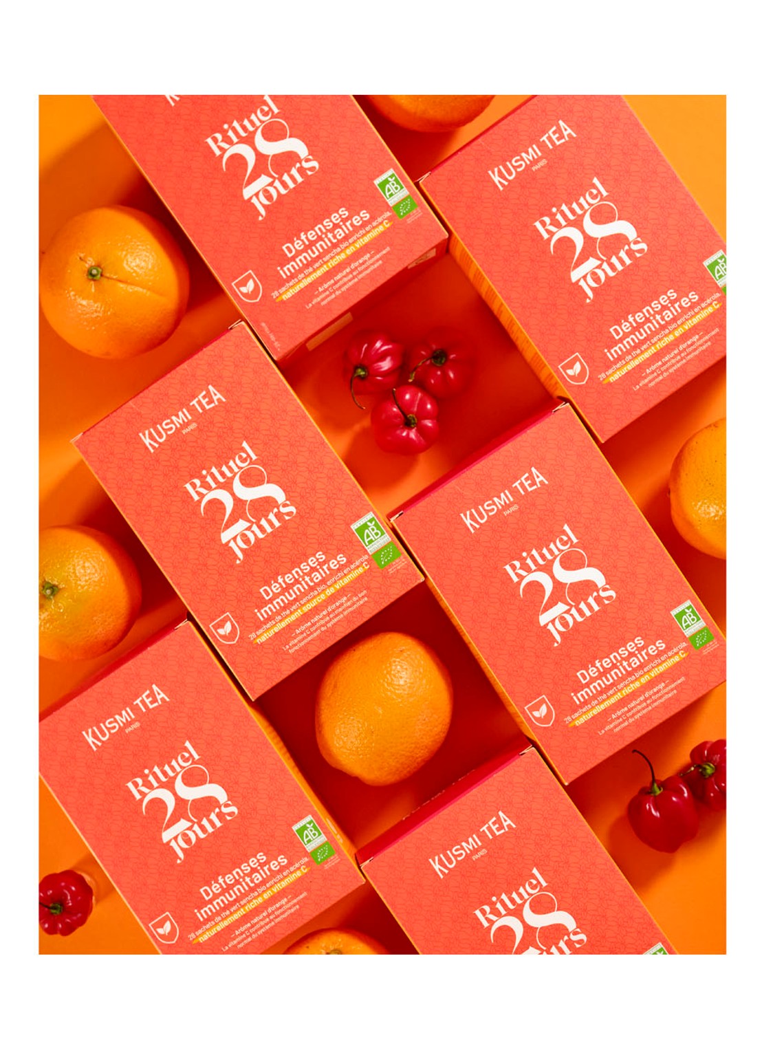 Kusmi Tea Immune Defense thee 28 stuks - detail 4 undefined