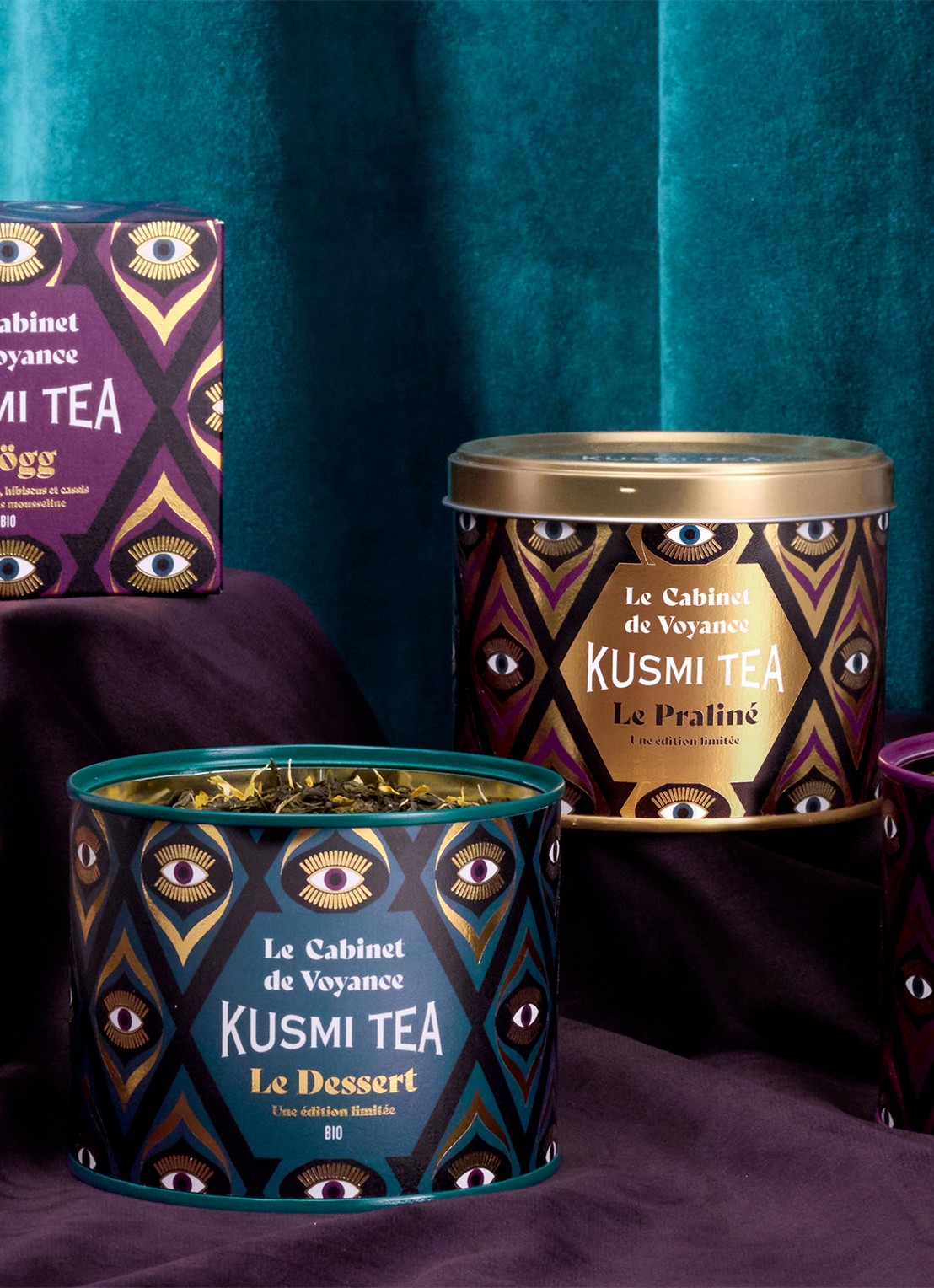 Kusmi Tea Le Dessert losse thee in blik 90 gram - detail 4 undefined