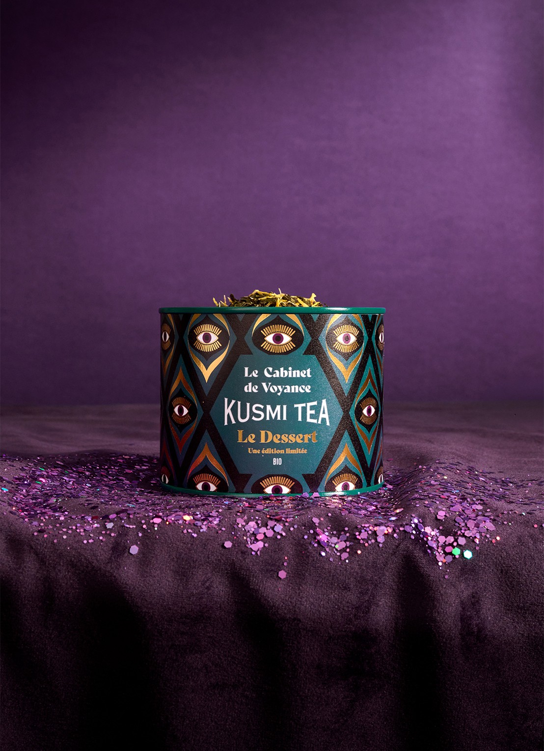 Kusmi Tea Le Dessert losse thee in blik 90 gram - voorkant 3 undefined