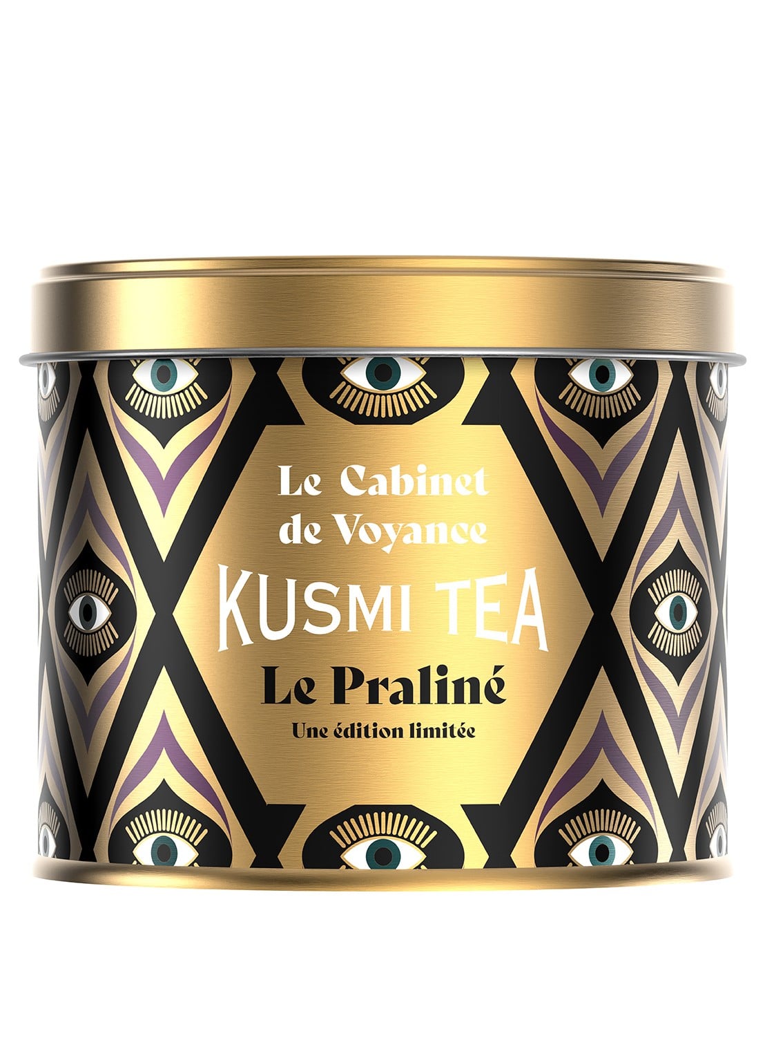 Kusmi Tea Le Praline losse thee in blik 95 gram - voorkant 3 undefined