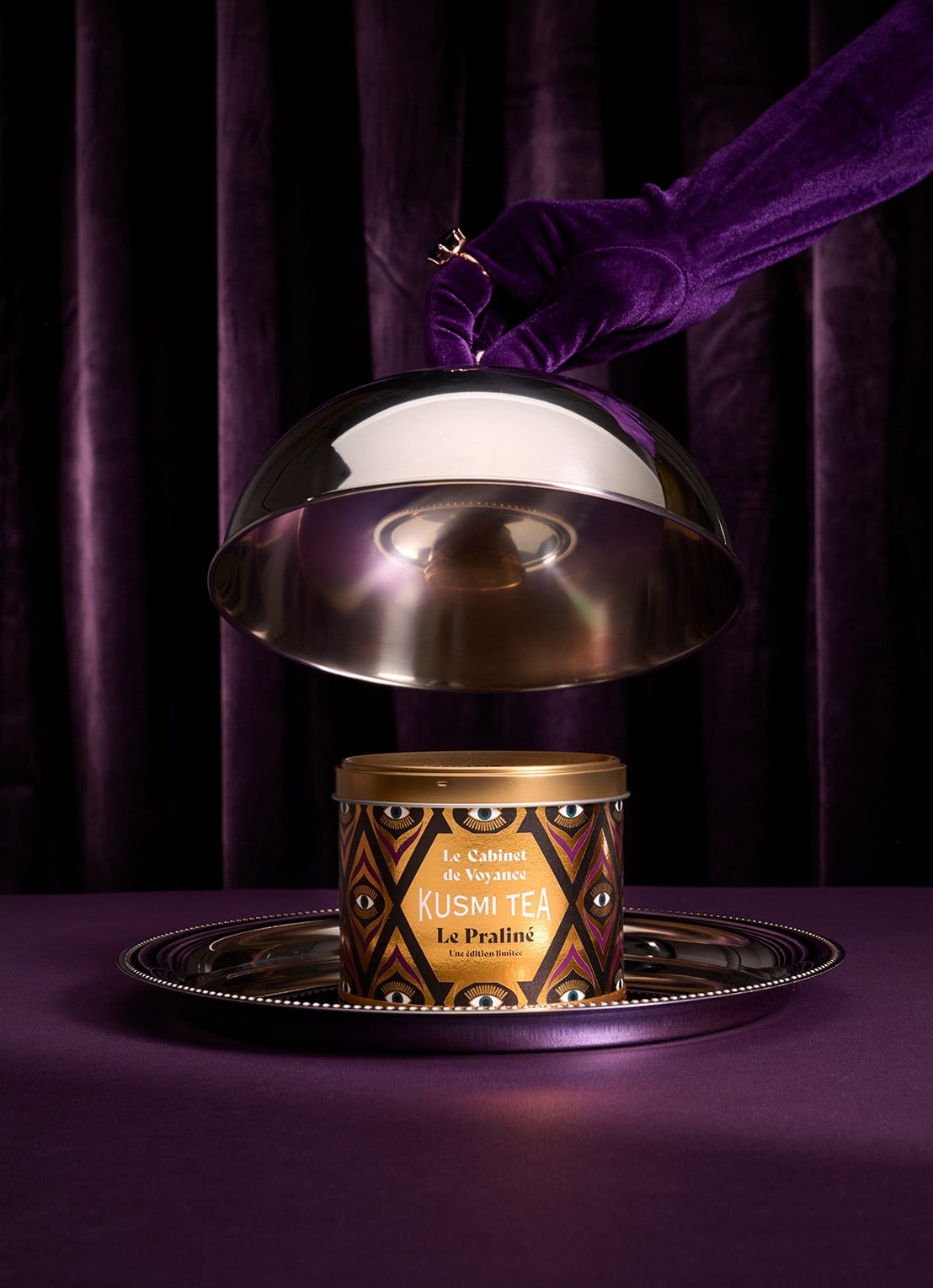Kusmi Tea Le Praline losse thee in blik 95 gram - voorkant 4 undefined