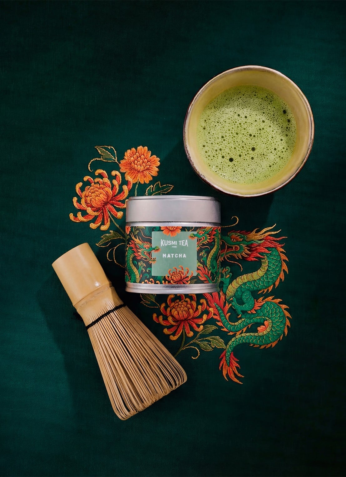 Kusmi Tea Matcha 30 gram - detail 3 beige