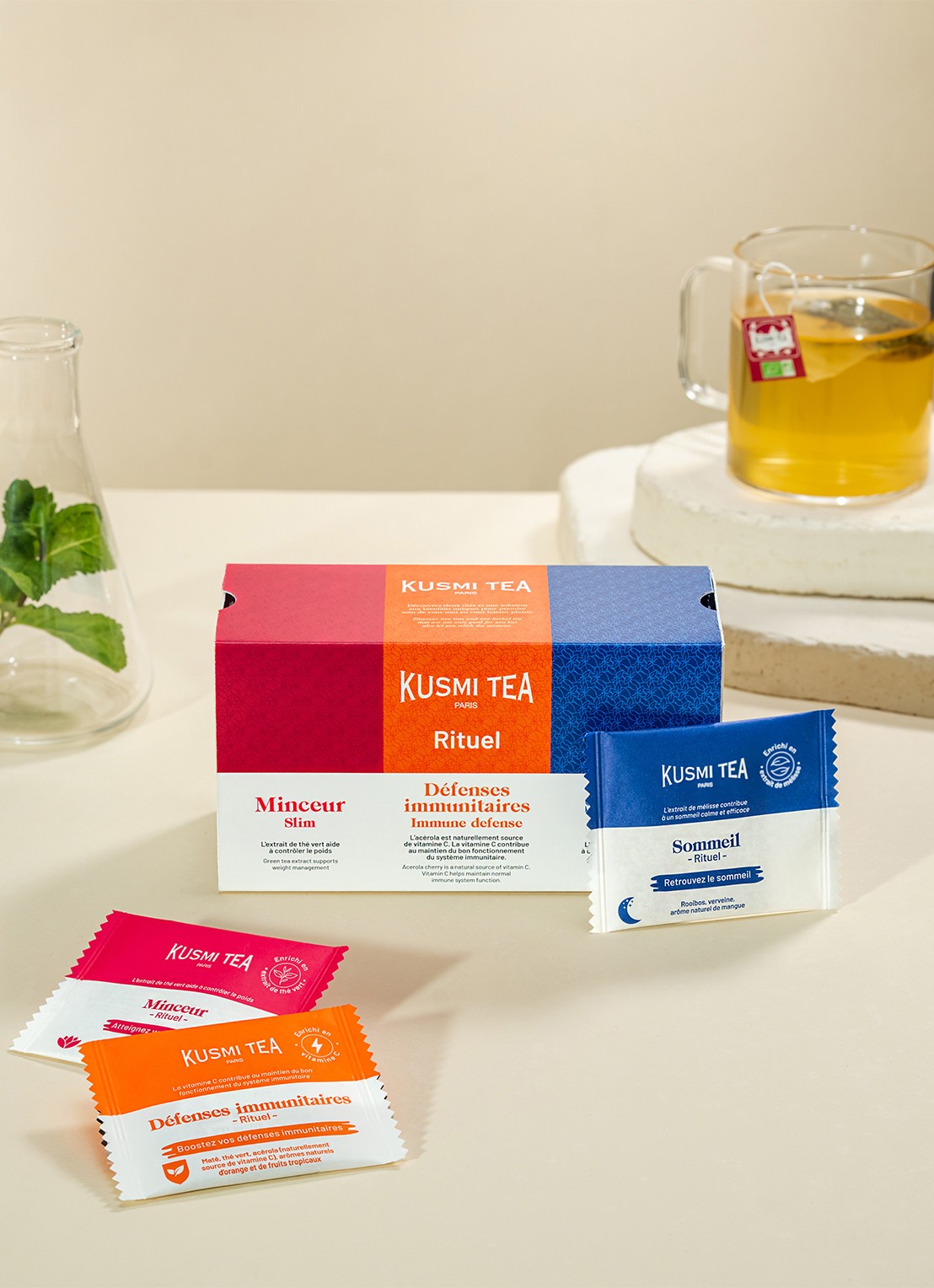 Kusmi Tea  Rituals theezakjes 24 stuks - voorkant 2 undefined