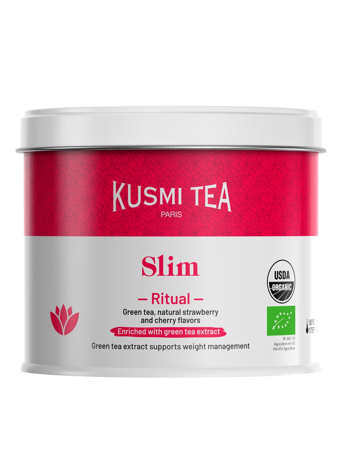 Kusmi Tea  Slim Ritual losse thee 100 gram - voorkant undefined