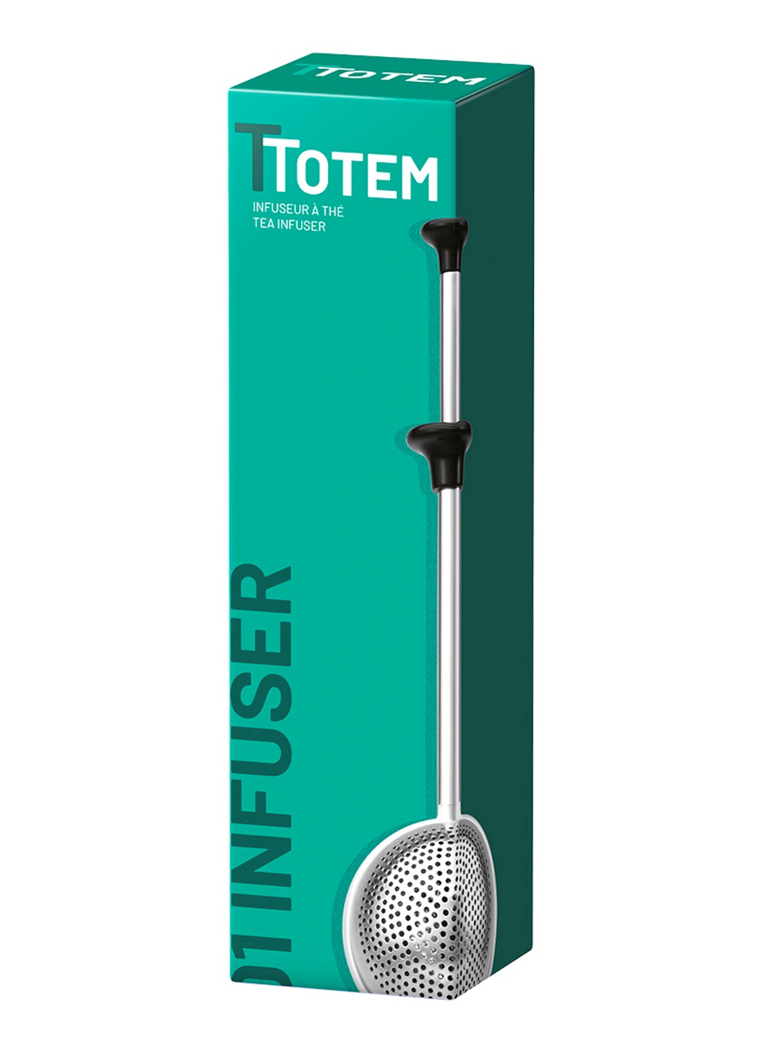 Kusmi Tea T.Totem thee-infuser - voorkant 2 zilver