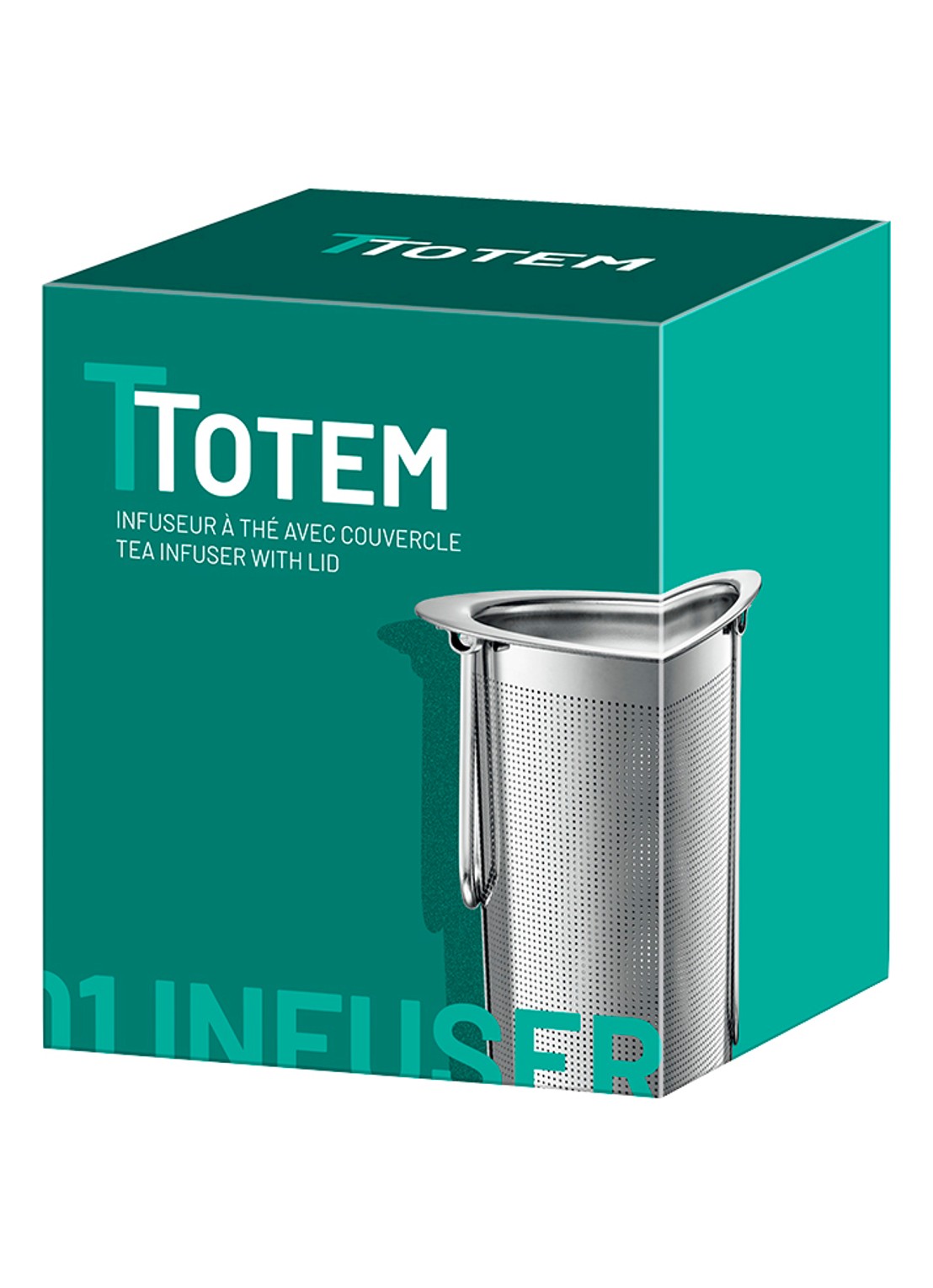 Kusmi Tea T.Totem thee-infuser - voorkant 6 zilver