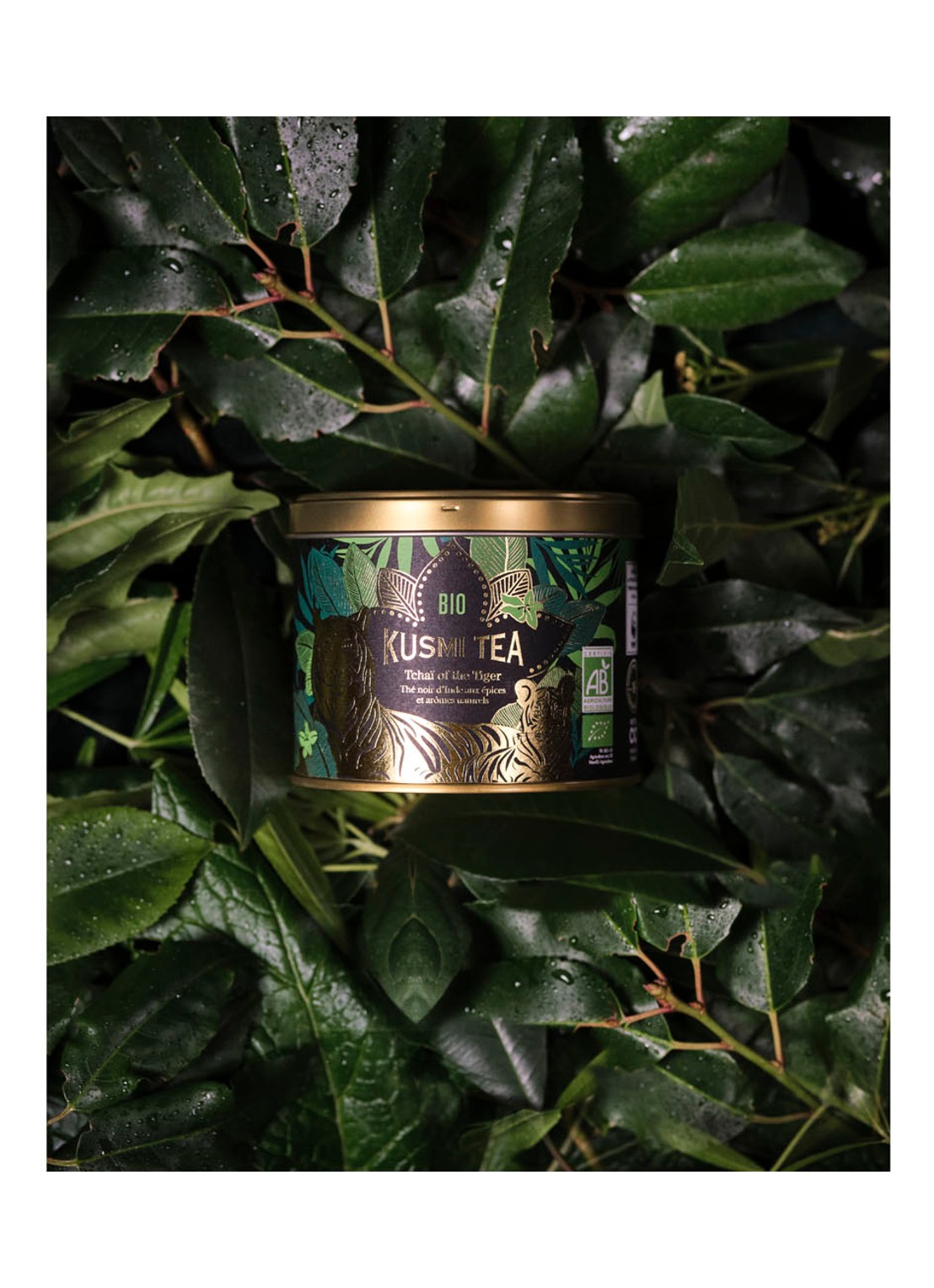 Kusmi Tea Tchaï of the Tiger WNF  losse thee 100 gram - detail 2 goud