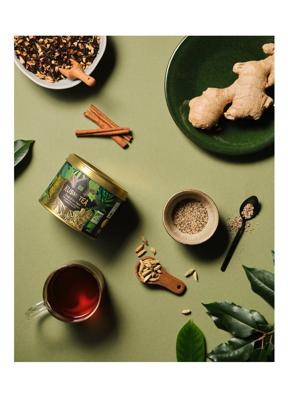 Kusmi Tea Tchaï of the Tiger WNF  losse thee 100 gram - detail 3 goud
