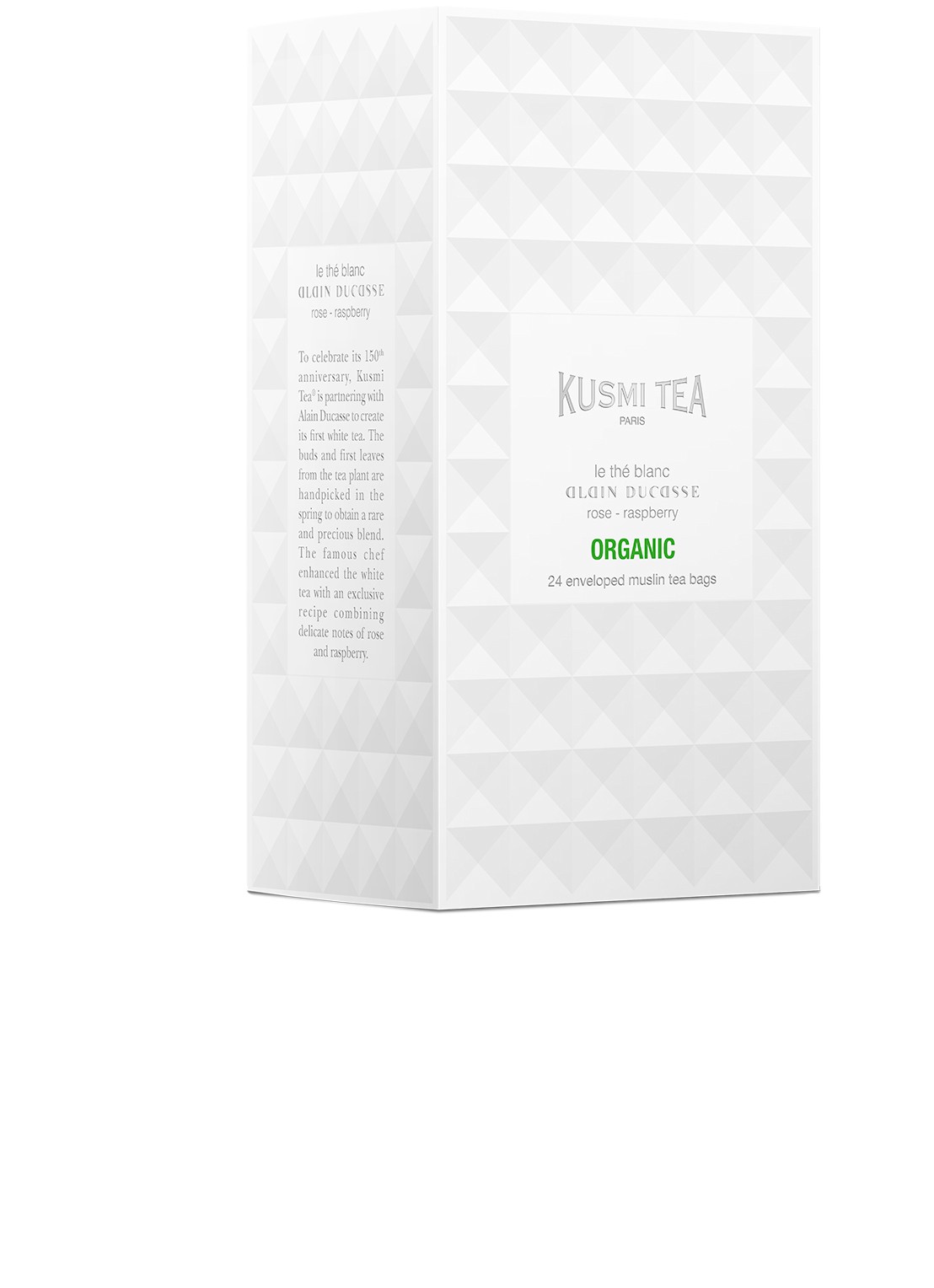 Kusmi Tea  Thé Blanc Alain Ducasse theezakjes 24 stuks - voorkant undefined