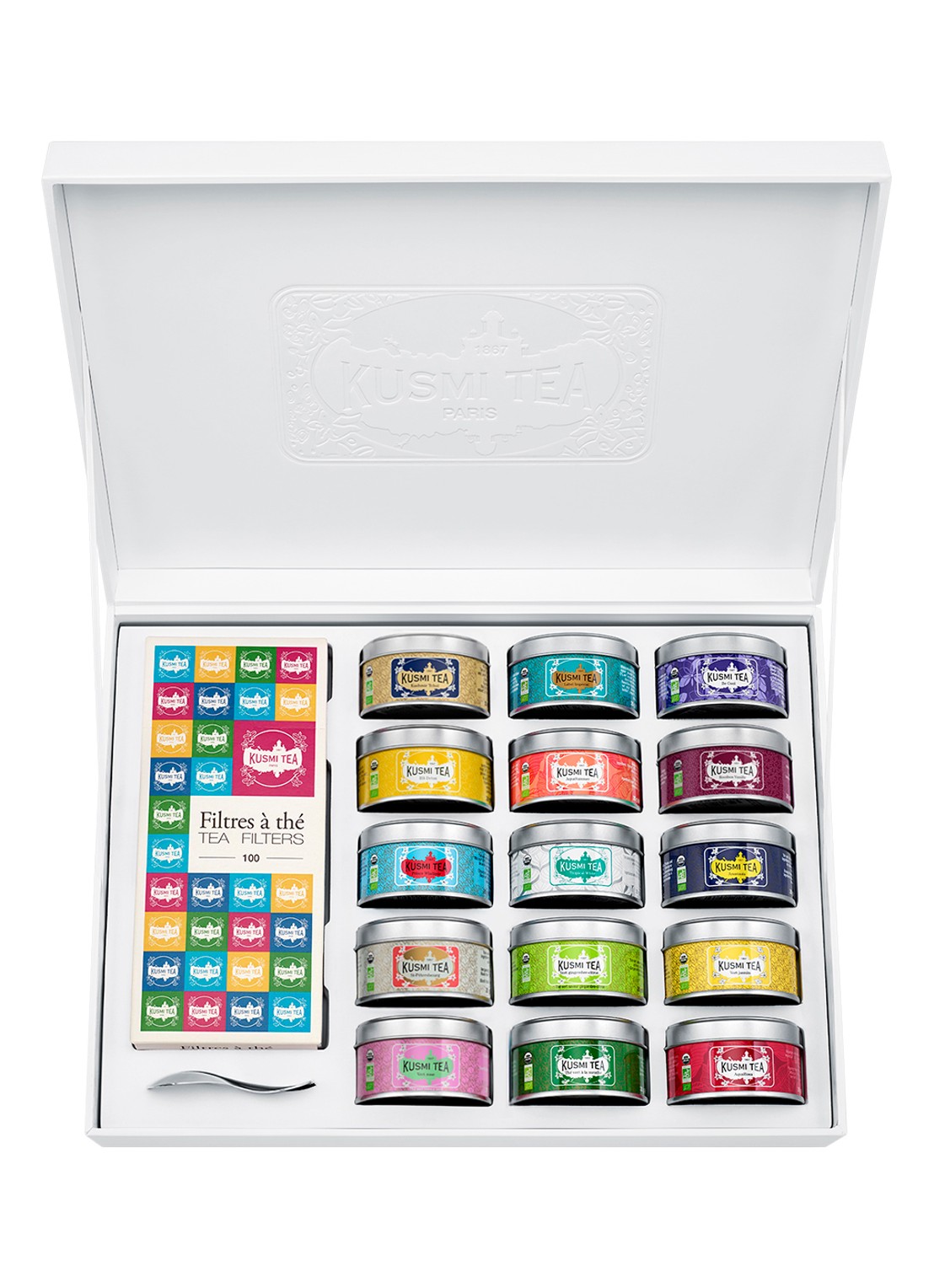 Kusmi Tea The Collection Gift Box losse theeset 15 x 20 gram - voorkant undefined