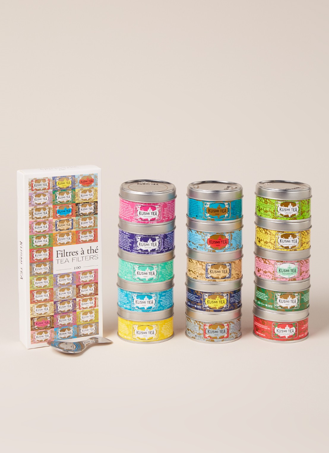 Kusmi Tea The Collection Gift Box losse theeset 15 x 20 gram - voorkant 2 undefined