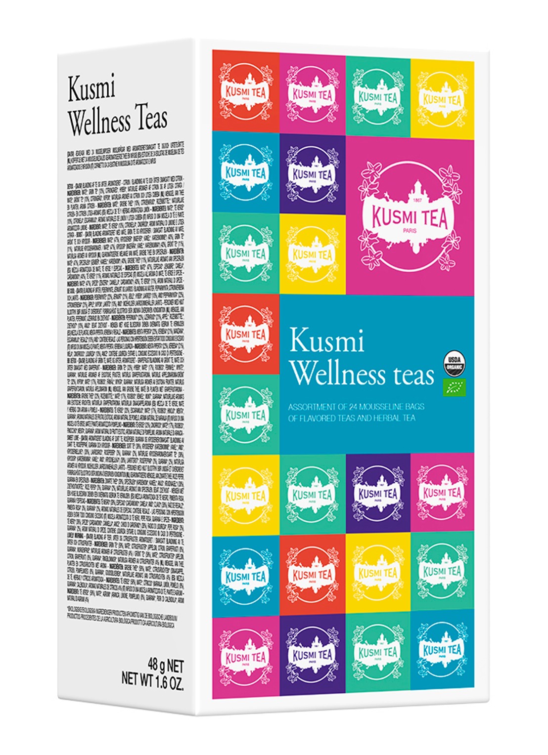 Kusmi Tea Wellness Teas theezakjes 24 stuks - voorkant 3 undefined