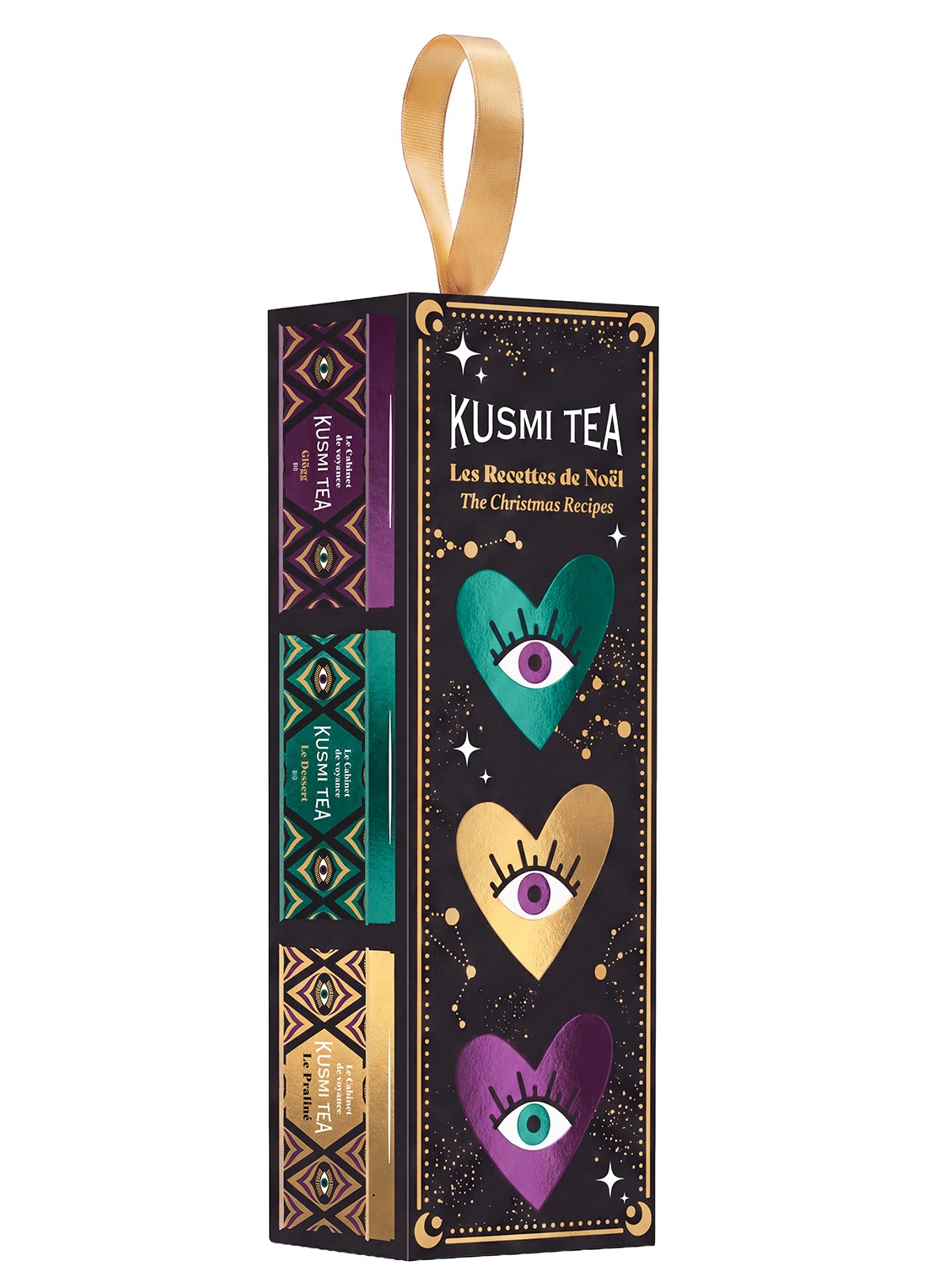 Kusmi Tea Xmas Miniatures losse thee in giftset 61 gram - voorkant 2 undefined