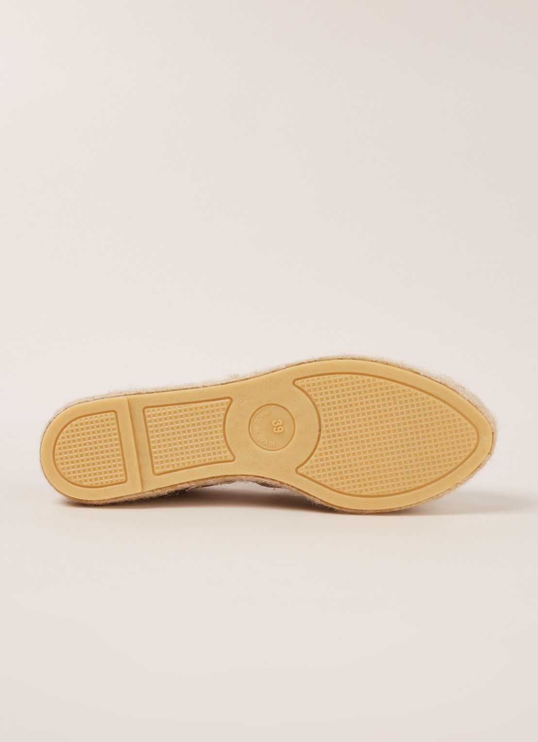 L.K.Bennett Talia espadrille van leer - detail 3 beige