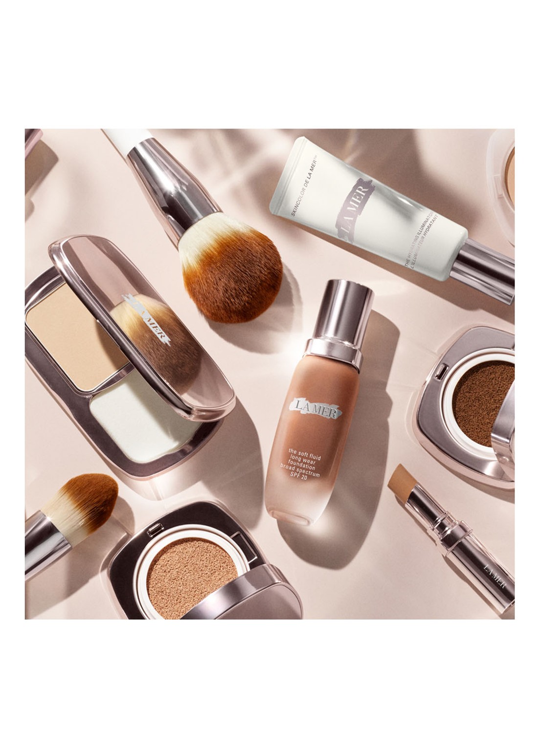 La Mer The Powder Brush - kwast - detail 2 wit