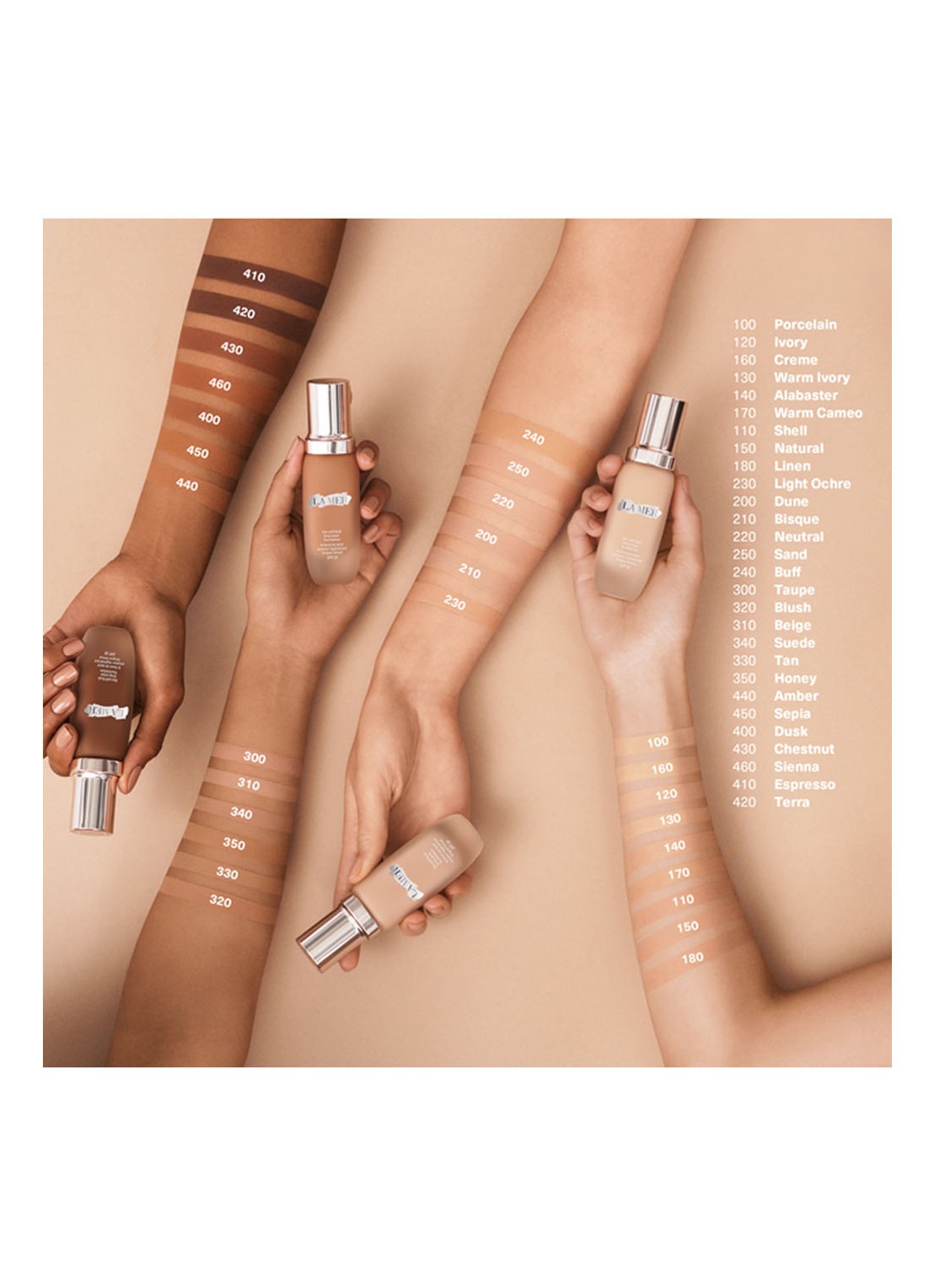 La Mer The Soft Fluid Long Wear Foundation SPF 20 - detail 2 amber