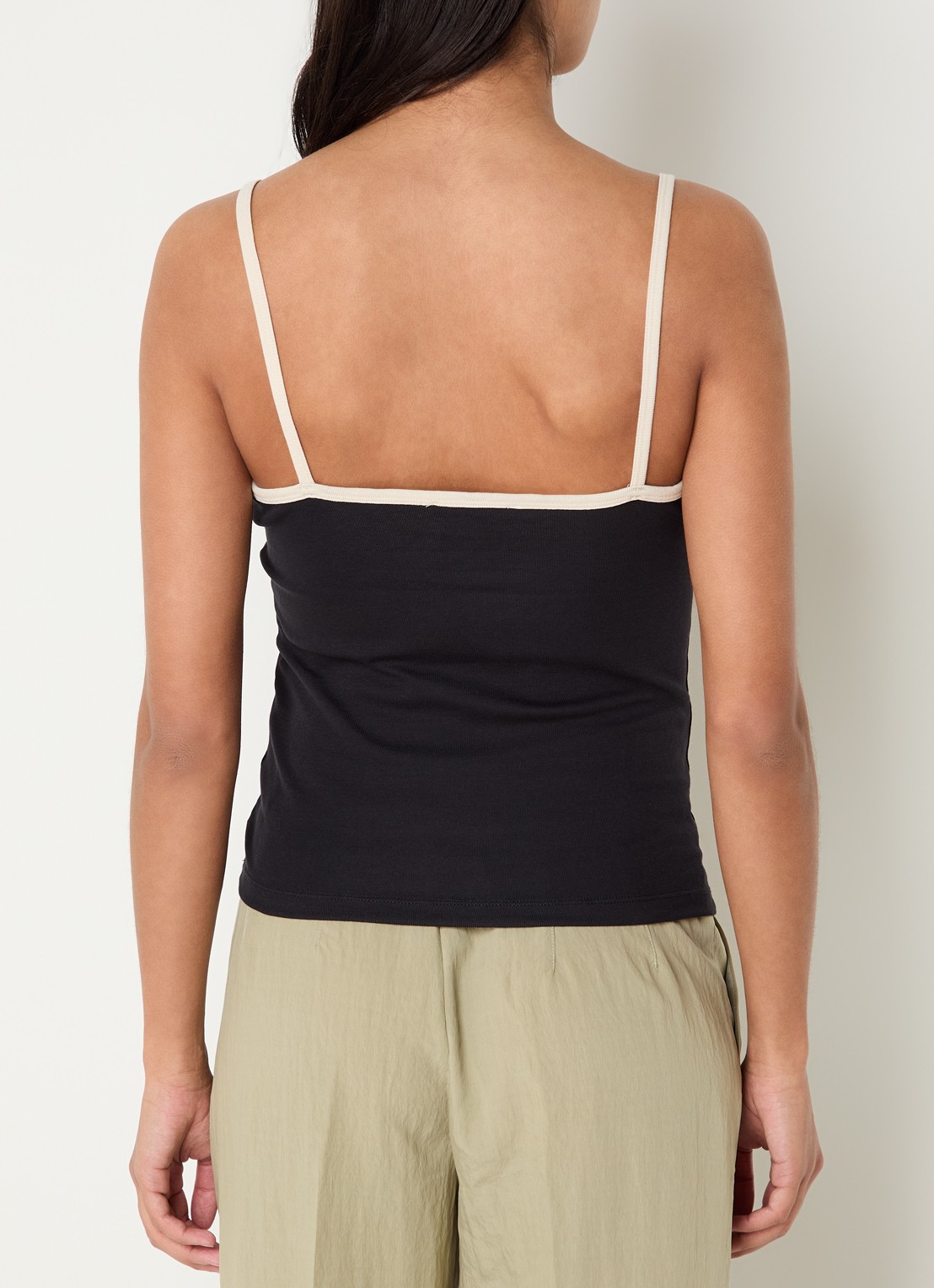 Laagam Memfis tanktop met logo - achterkant 4 zwart