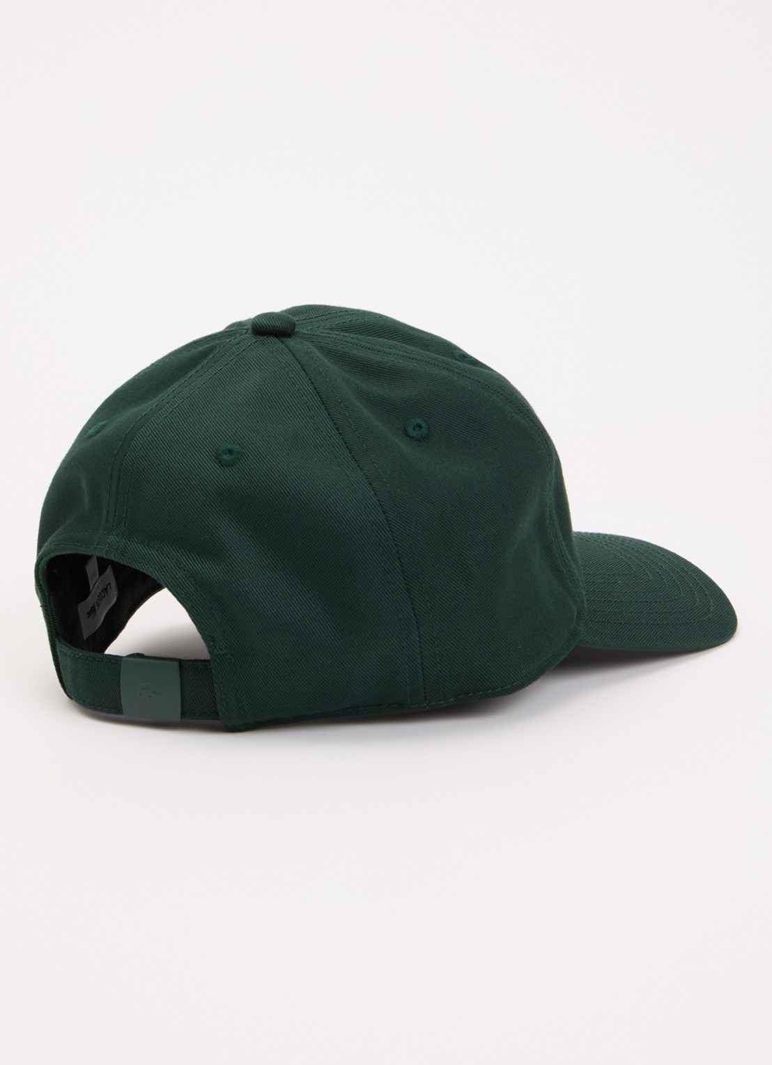 Lacoste Core pet met logoborduring - detail beige