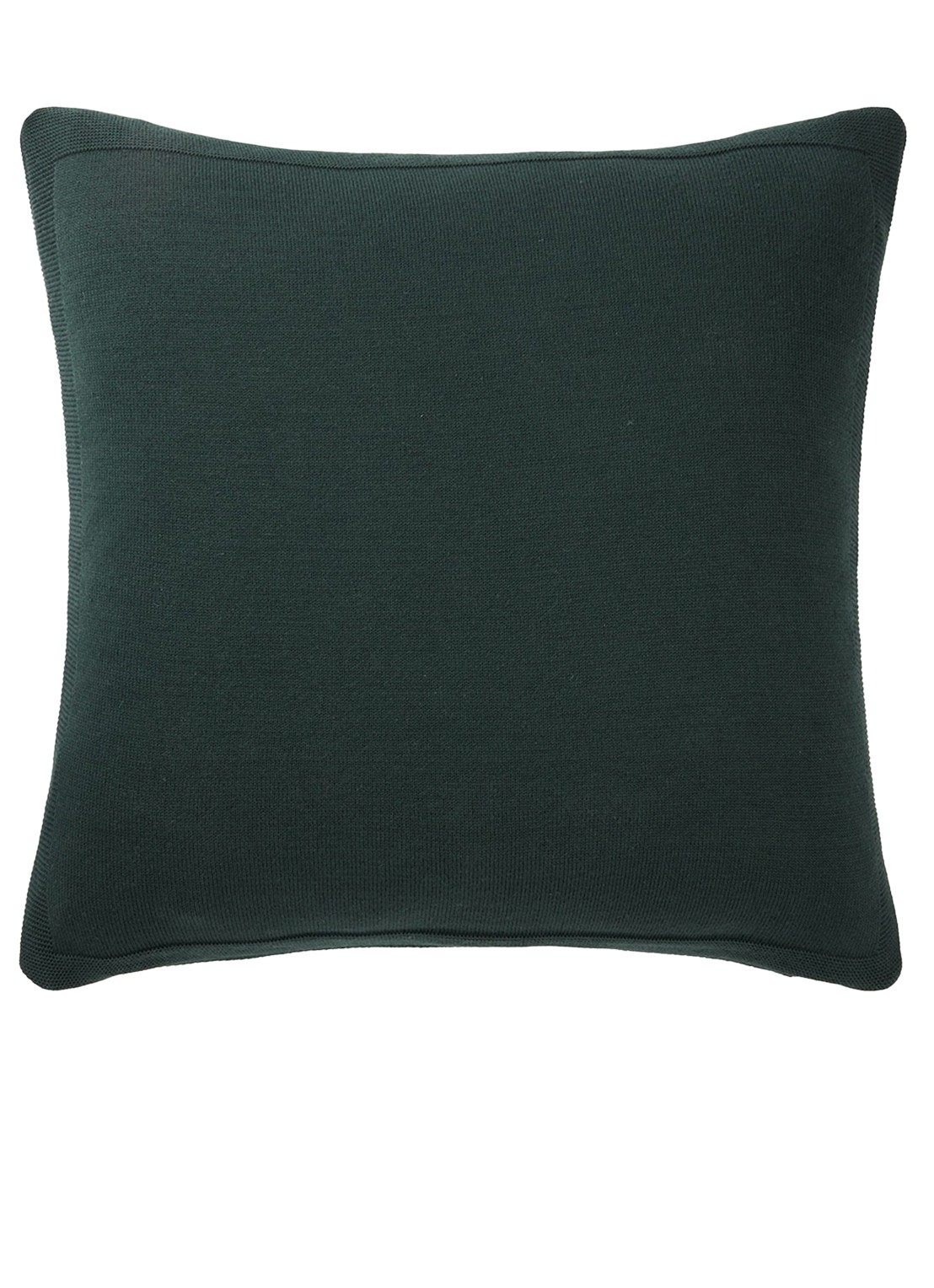 Lacoste L Blason sierkussenhoes 45 x 45 cm - achterkant bronsgroen