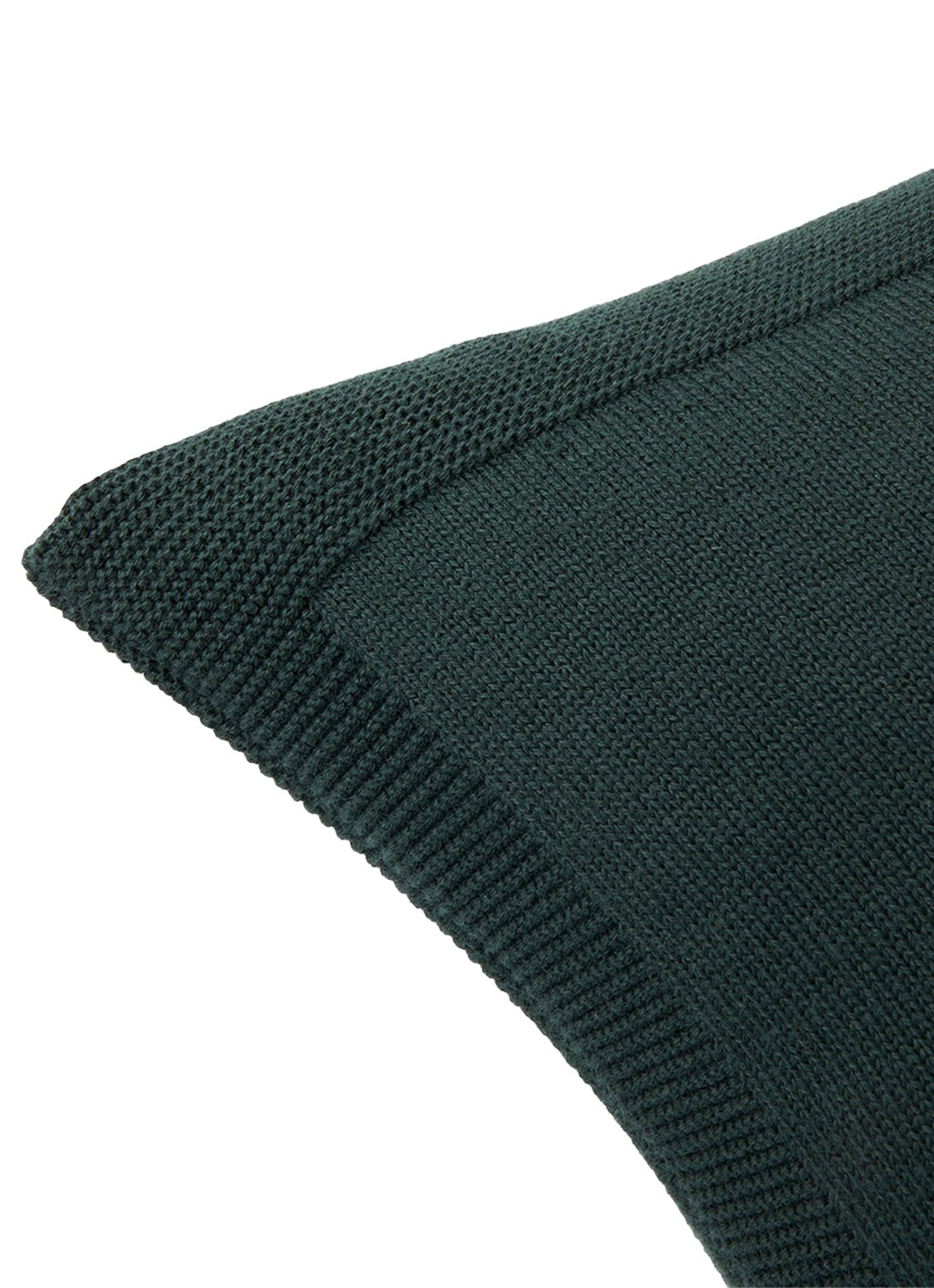 Lacoste L Blason sierkussenhoes 45 x 45 cm - detail 3 bronsgroen