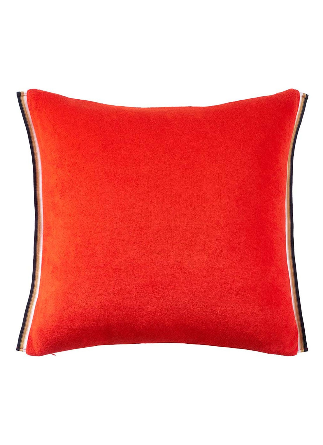 Lacoste L Break sierkussenhoes 45 x 45 cm - detail 3 donkerrood