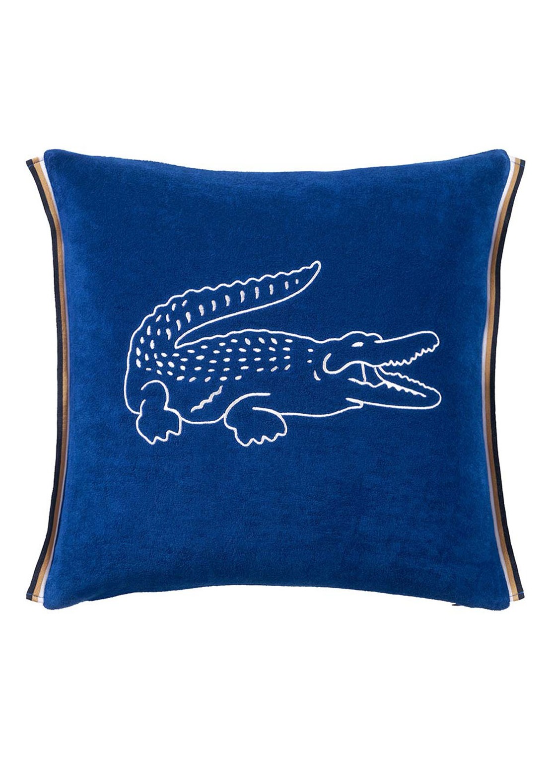 Lacoste L Break sierkussenhoes 45 x 45 cm - voorkant steenrood