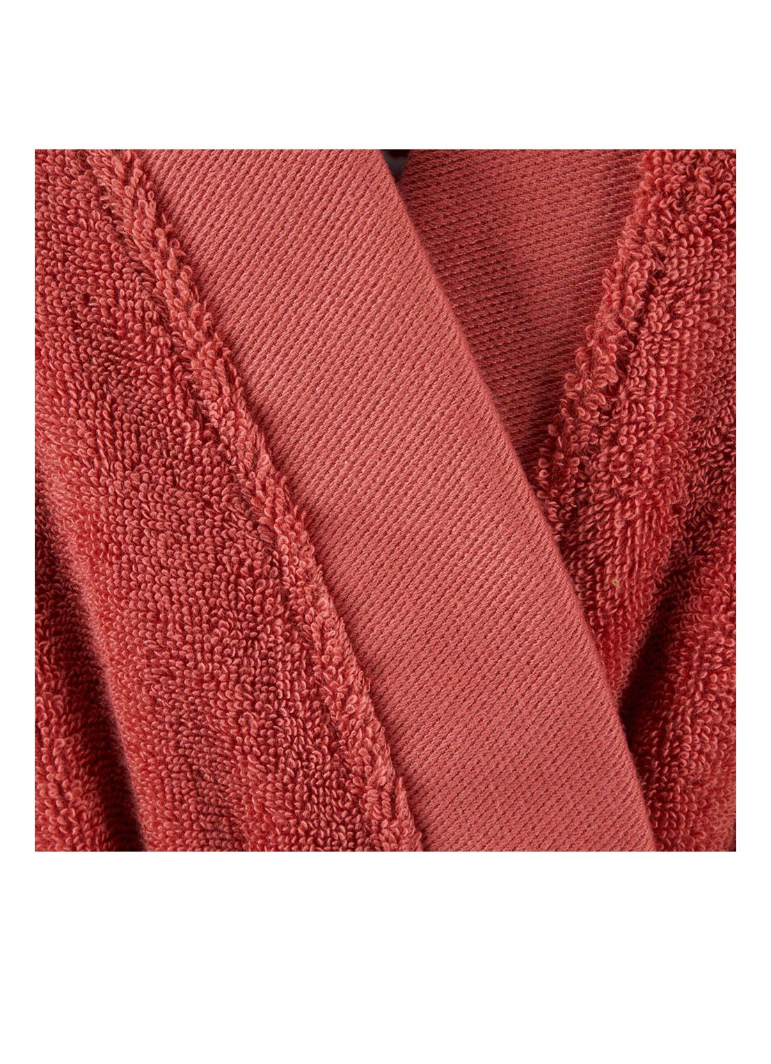 Lacoste L Defile badjas van  katoen - unisex - detail 7 rood